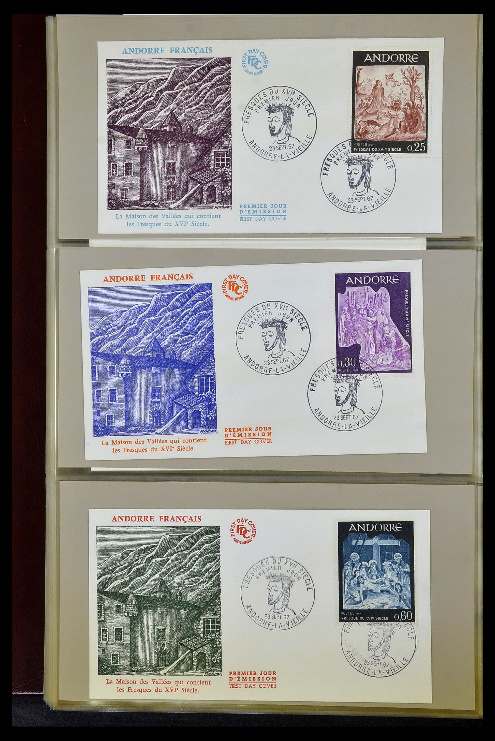 34956 079 - Postzegelverzameling 34956 Wereld brieven/FDC's 1880-1980.