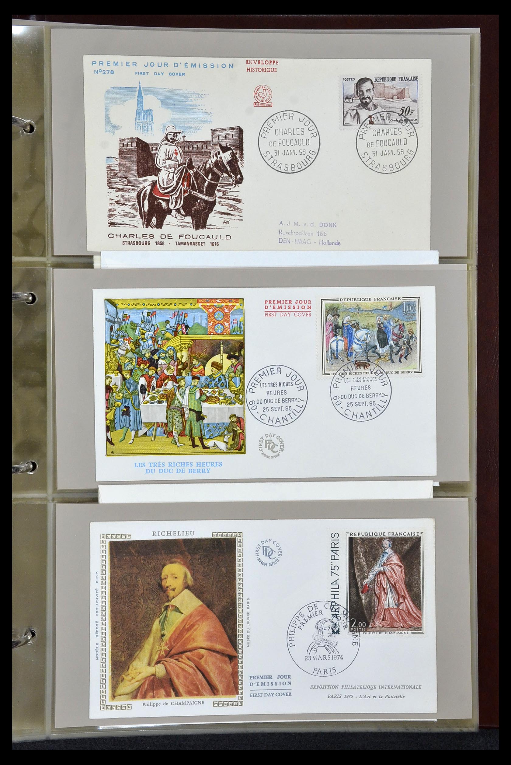 34956 082 - Postzegelverzameling 34956 Wereld brieven/FDC's 1880-1980.