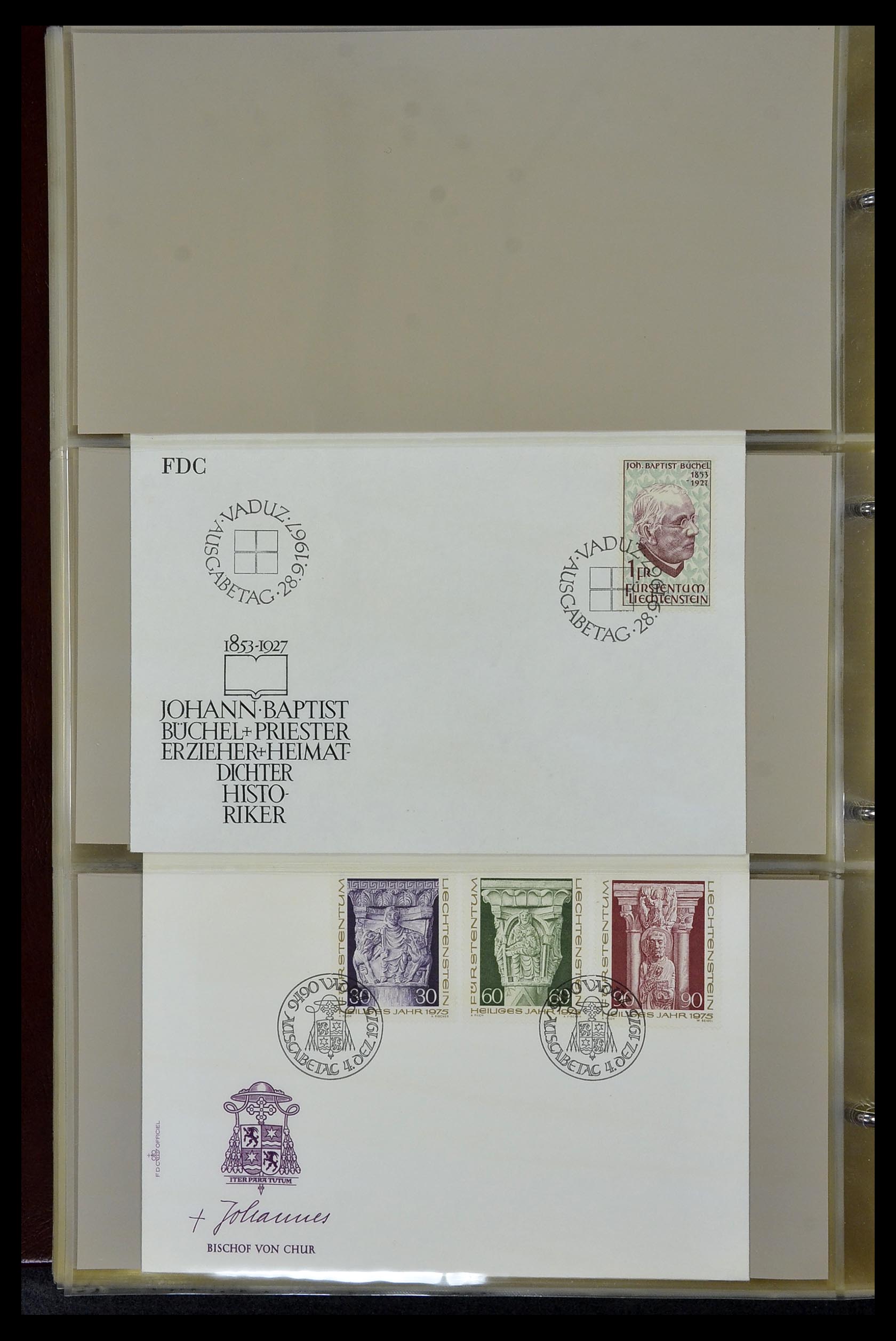 34956 083 - Postzegelverzameling 34956 Wereld brieven/FDC's 1880-1980.