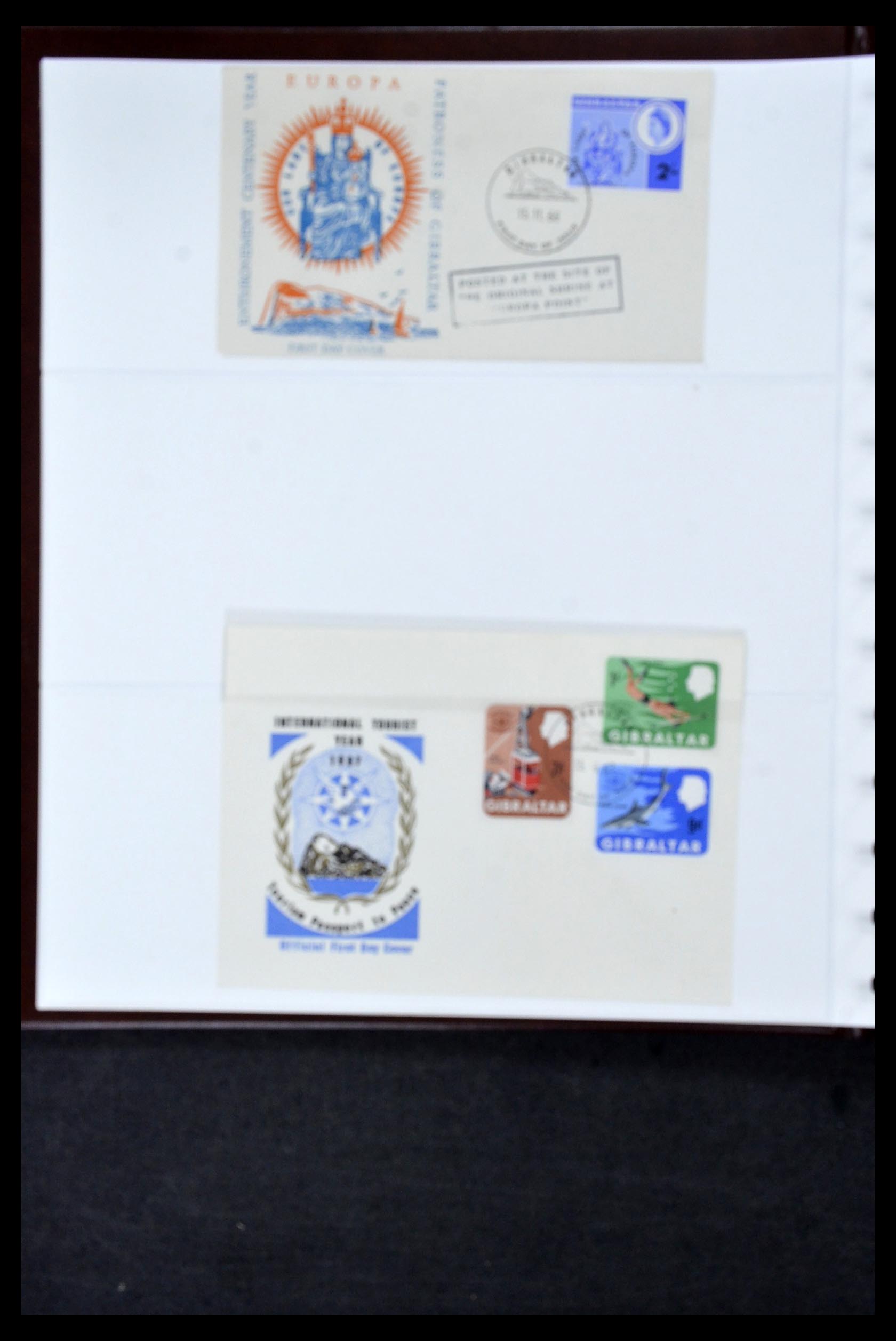 34956 099 - Postzegelverzameling 34956 Wereld brieven/FDC's 1880-1980.