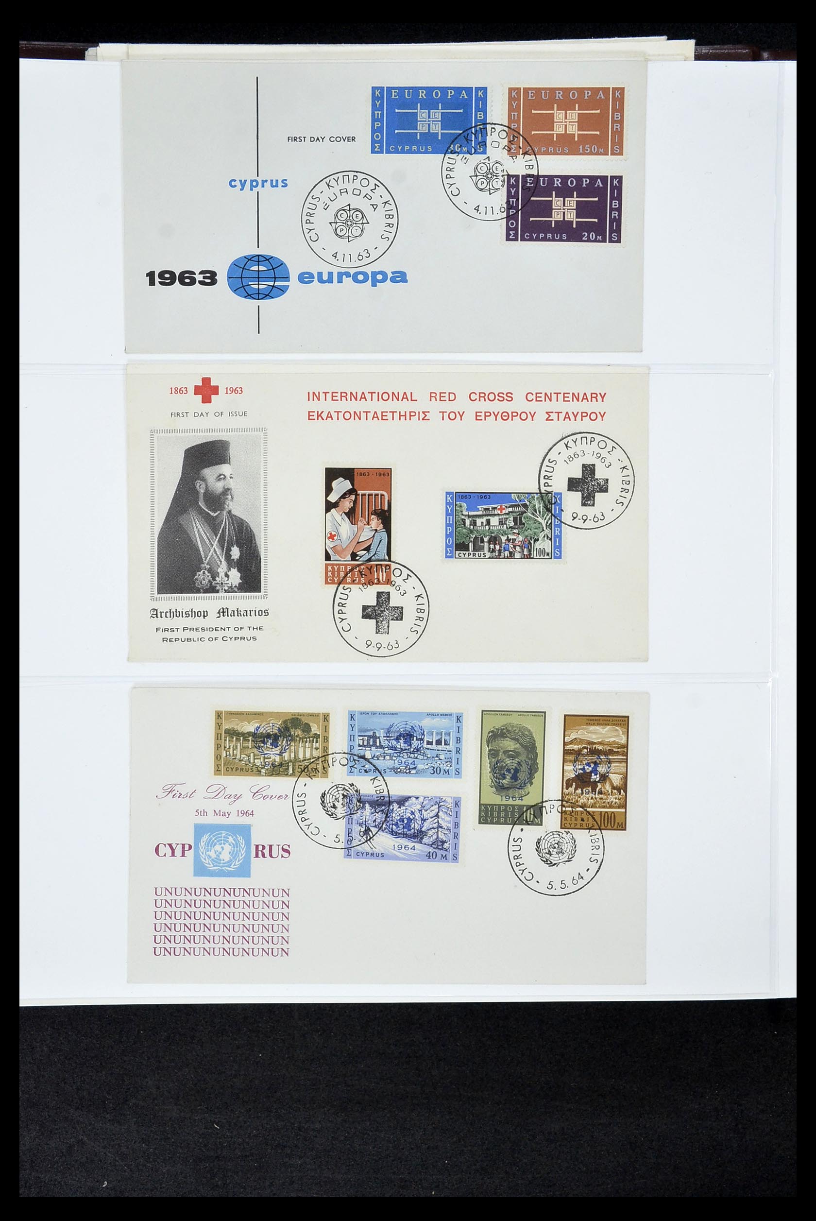 34956 135 - Postzegelverzameling 34956 Wereld brieven/FDC's 1880-1980.