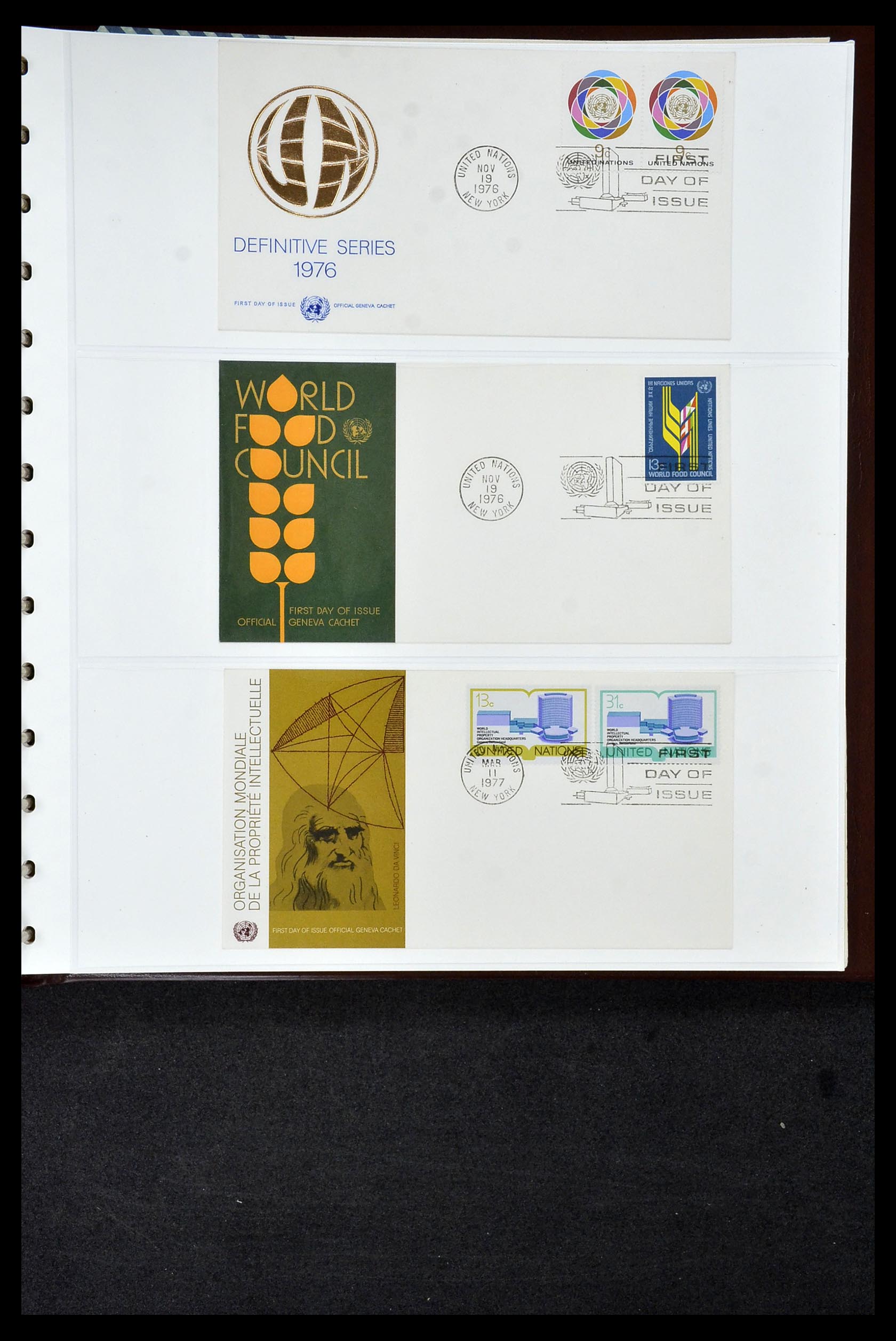 34956 676 - Postzegelverzameling 34956 Wereld brieven/FDC's 1880-1980.