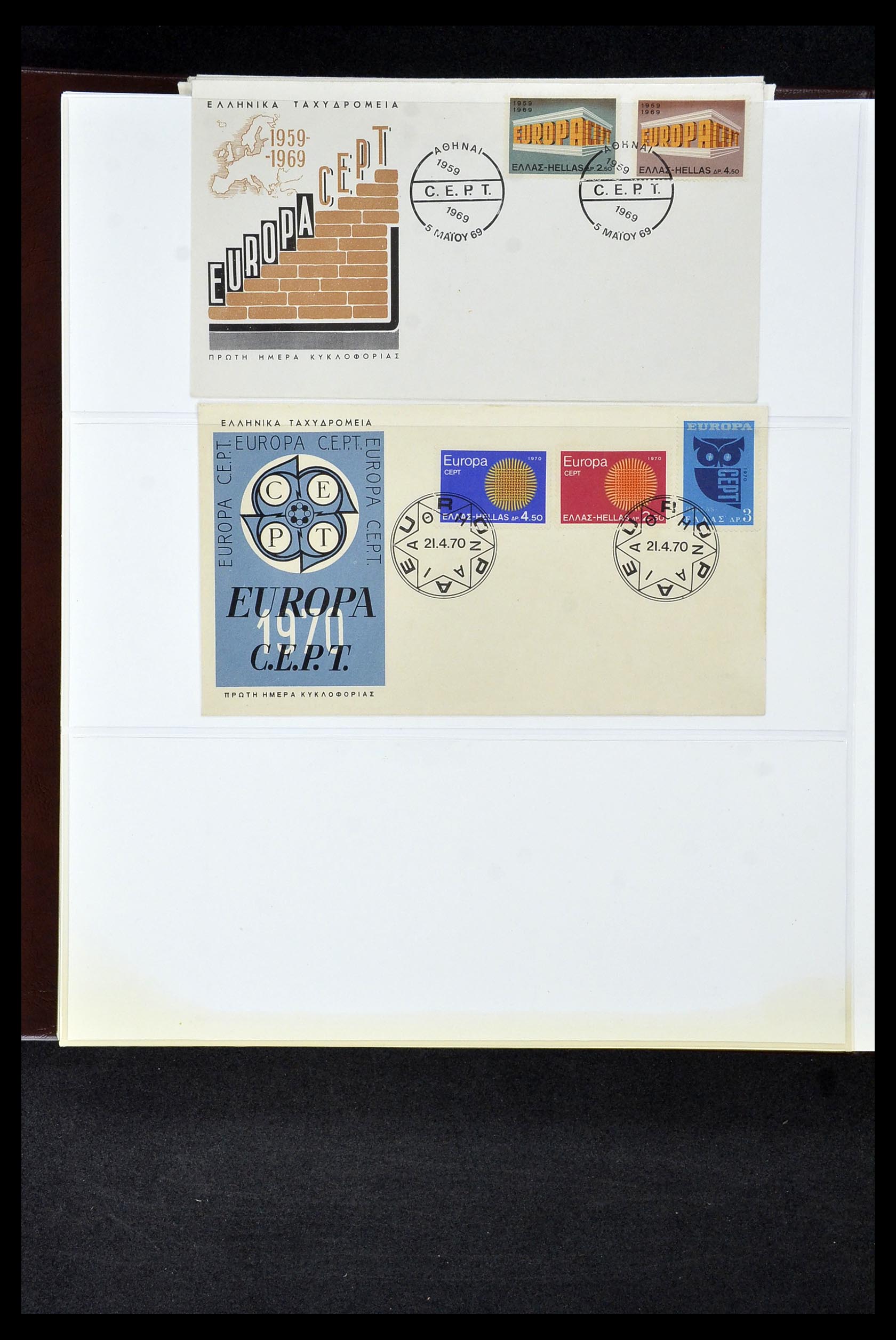 34956 716 - Postzegelverzameling 34956 Wereld brieven/FDC's 1880-1980.