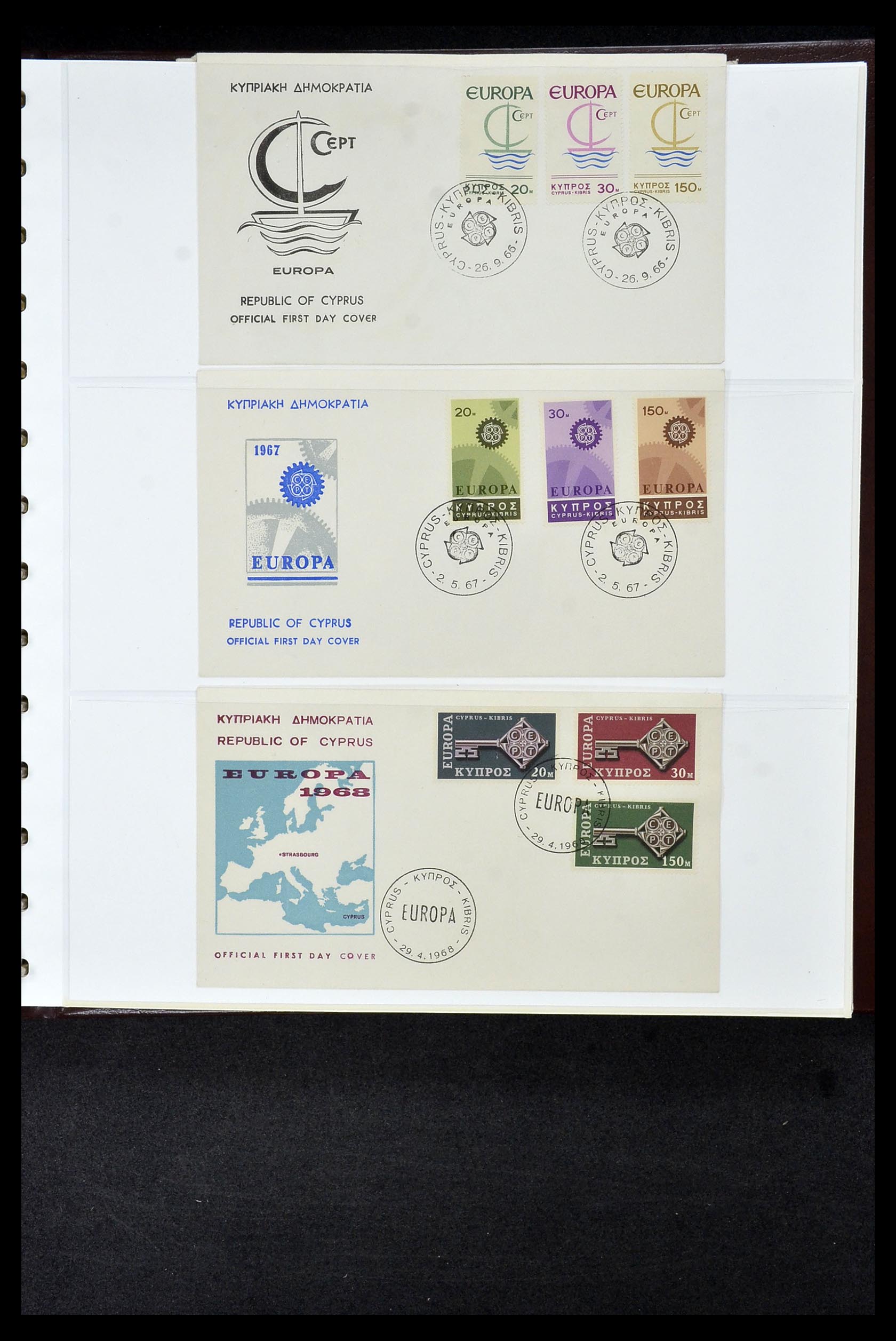 34956 718 - Postzegelverzameling 34956 Wereld brieven/FDC's 1880-1980.