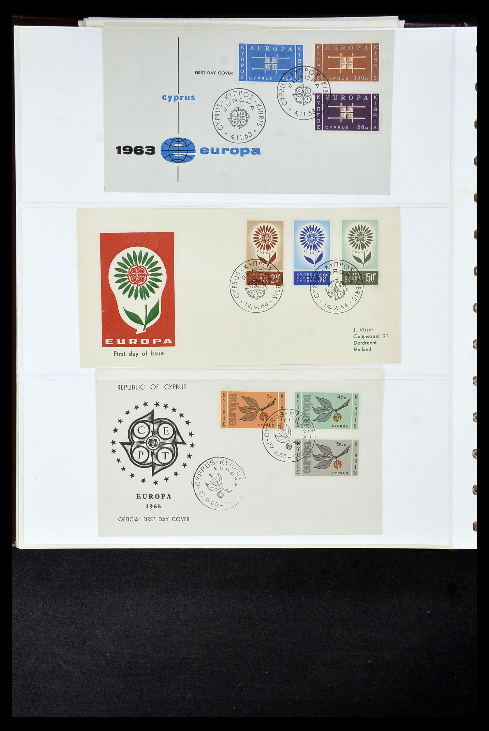 34956 719 - Postzegelverzameling 34956 Wereld brieven/FDC's 1880-1980.