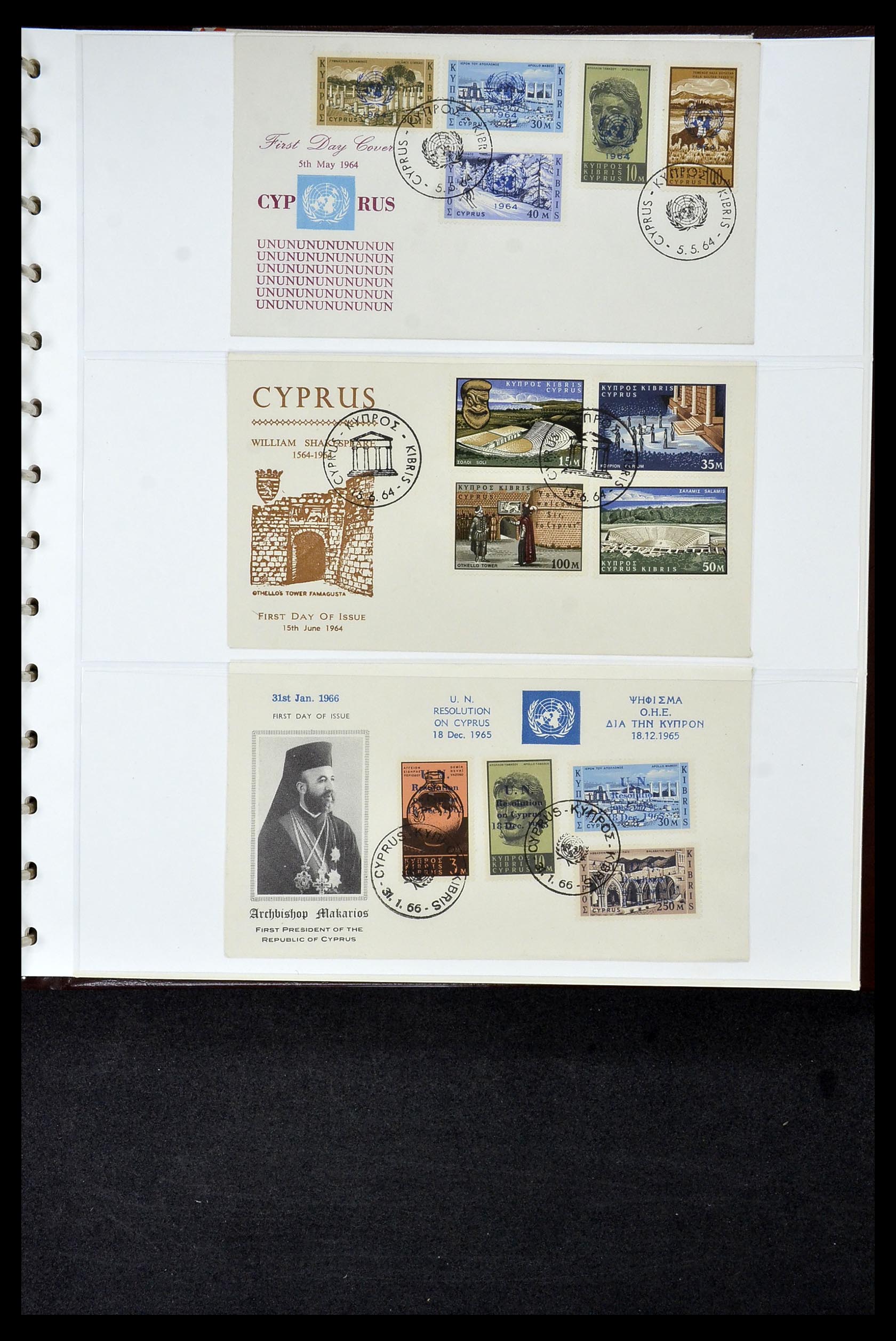 34956 722 - Postzegelverzameling 34956 Wereld brieven/FDC's 1880-1980.