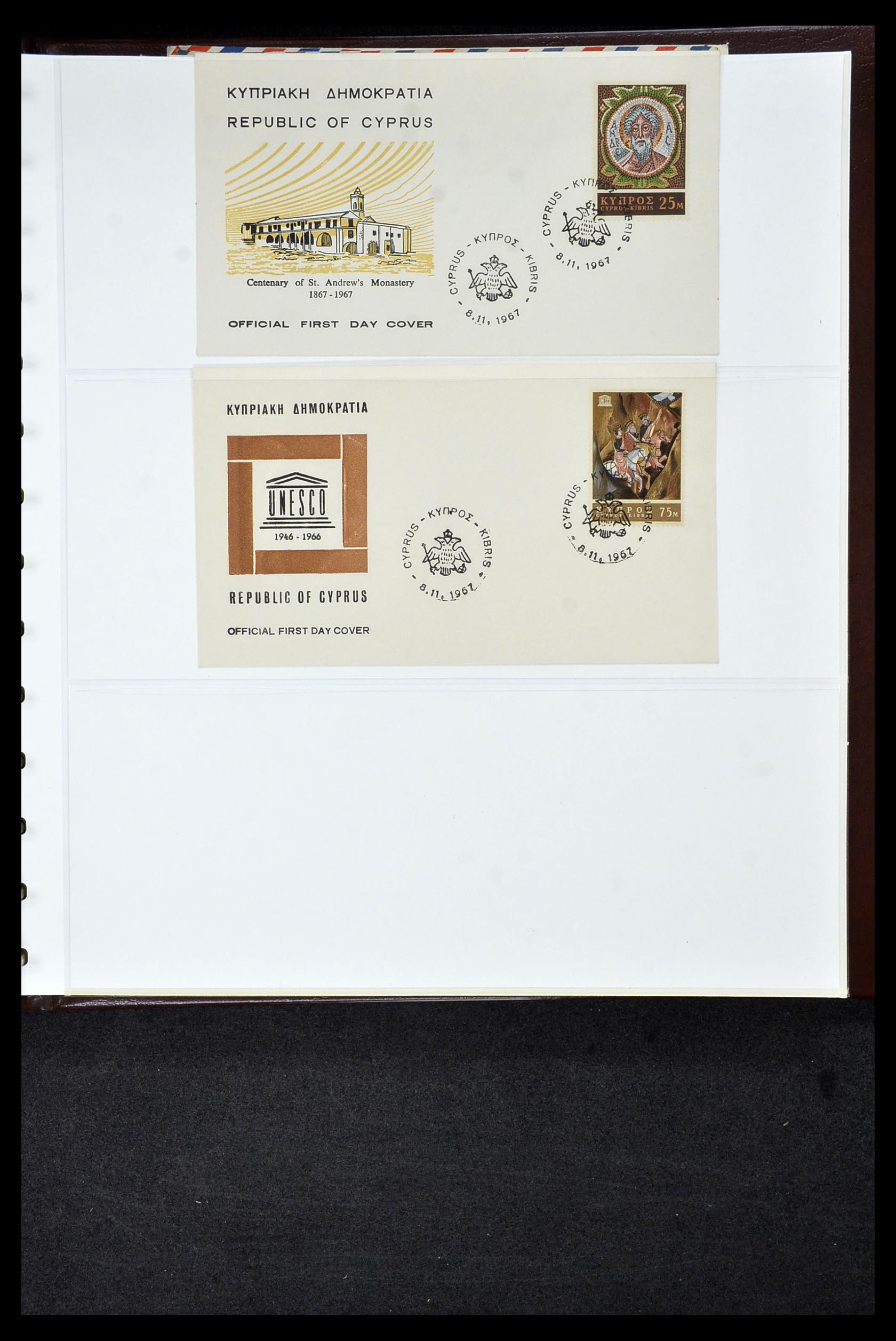 34956 726 - Postzegelverzameling 34956 Wereld brieven/FDC's 1880-1980.