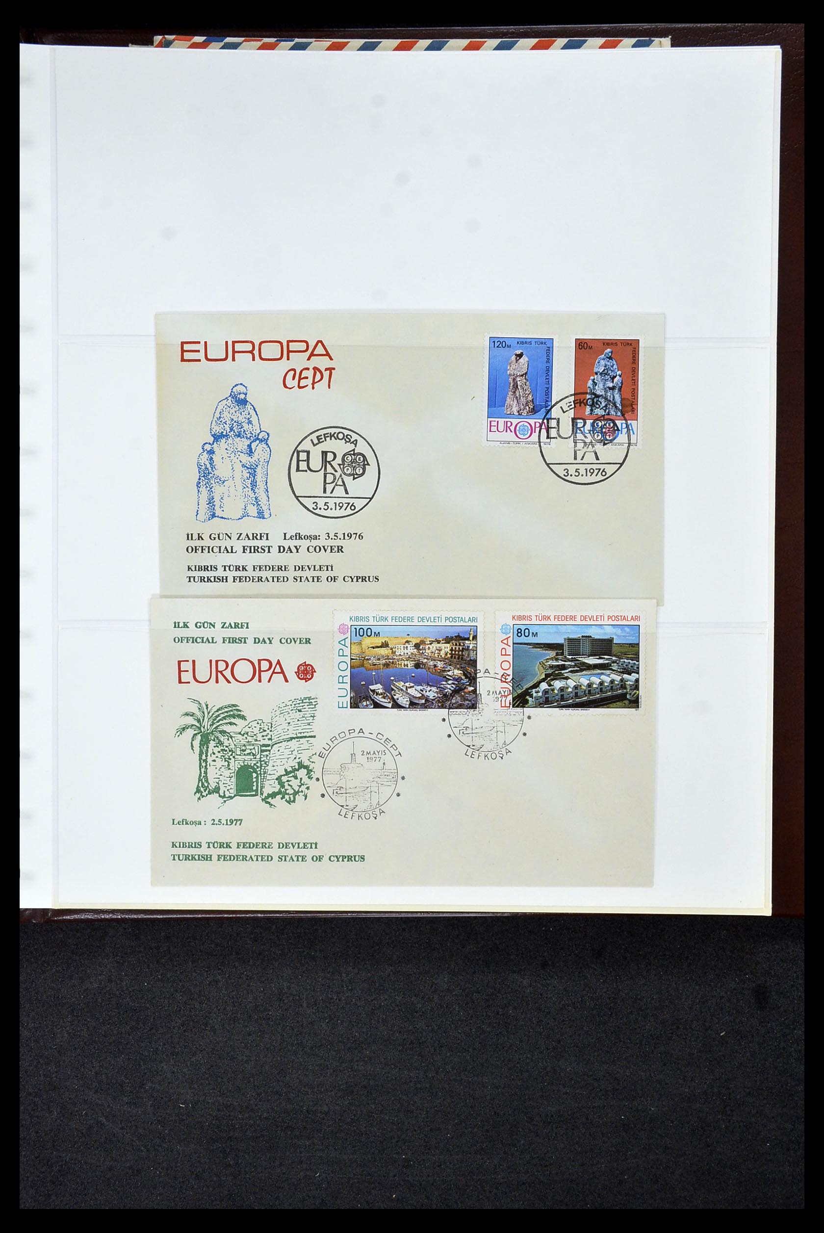 34956 729 - Postzegelverzameling 34956 Wereld brieven/FDC's 1880-1980.