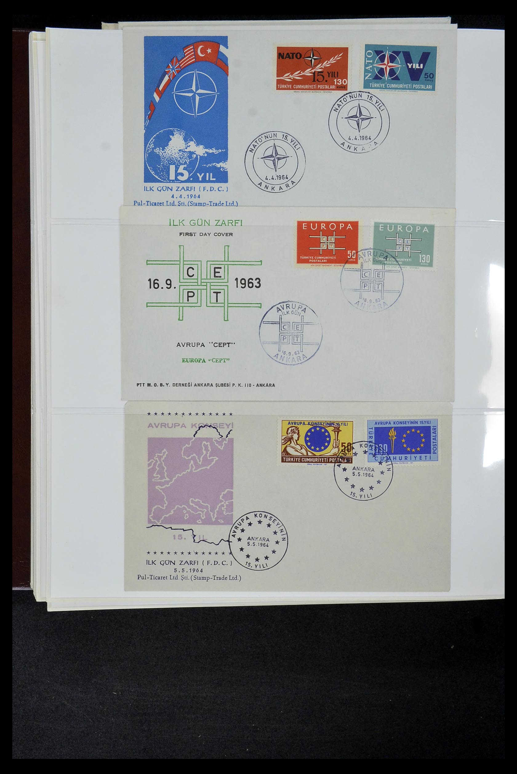 34956 743 - Postzegelverzameling 34956 Wereld brieven/FDC's 1880-1980.