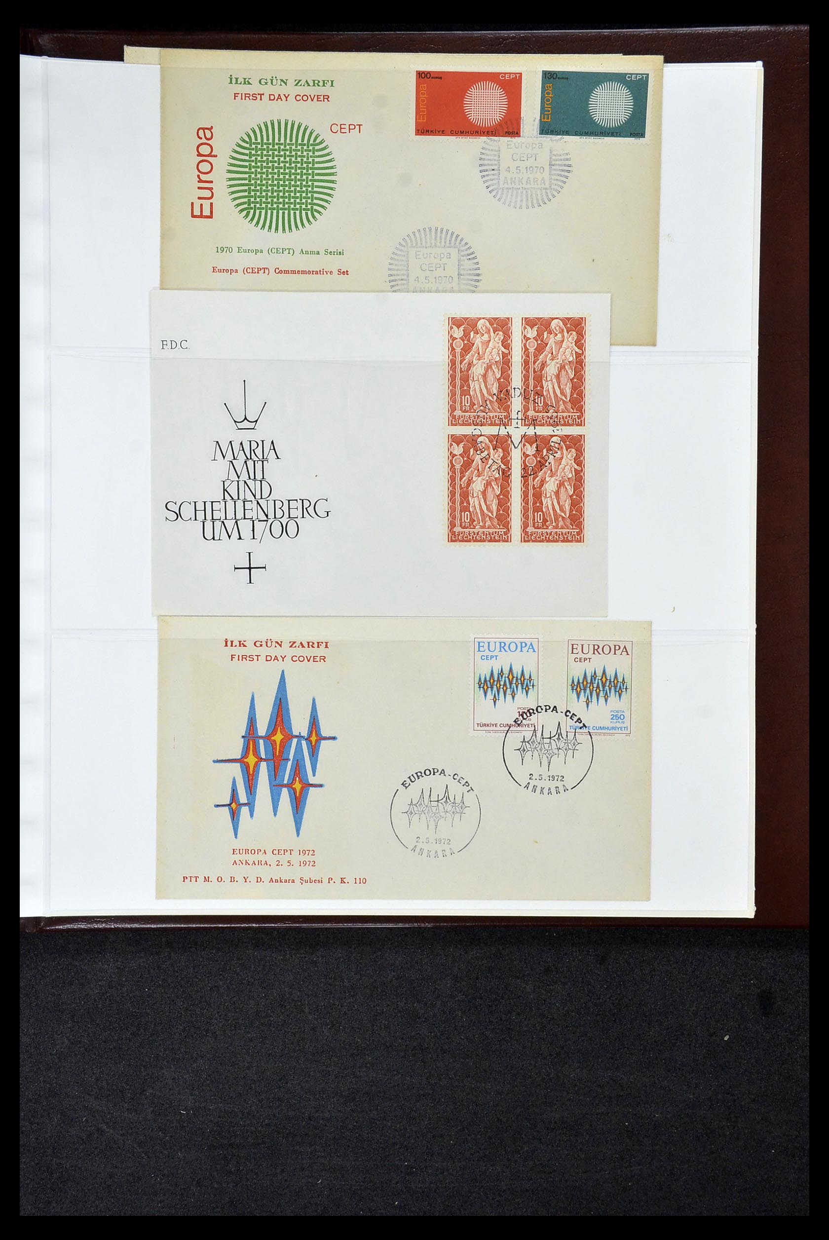 34956 745 - Postzegelverzameling 34956 Wereld brieven/FDC's 1880-1980.