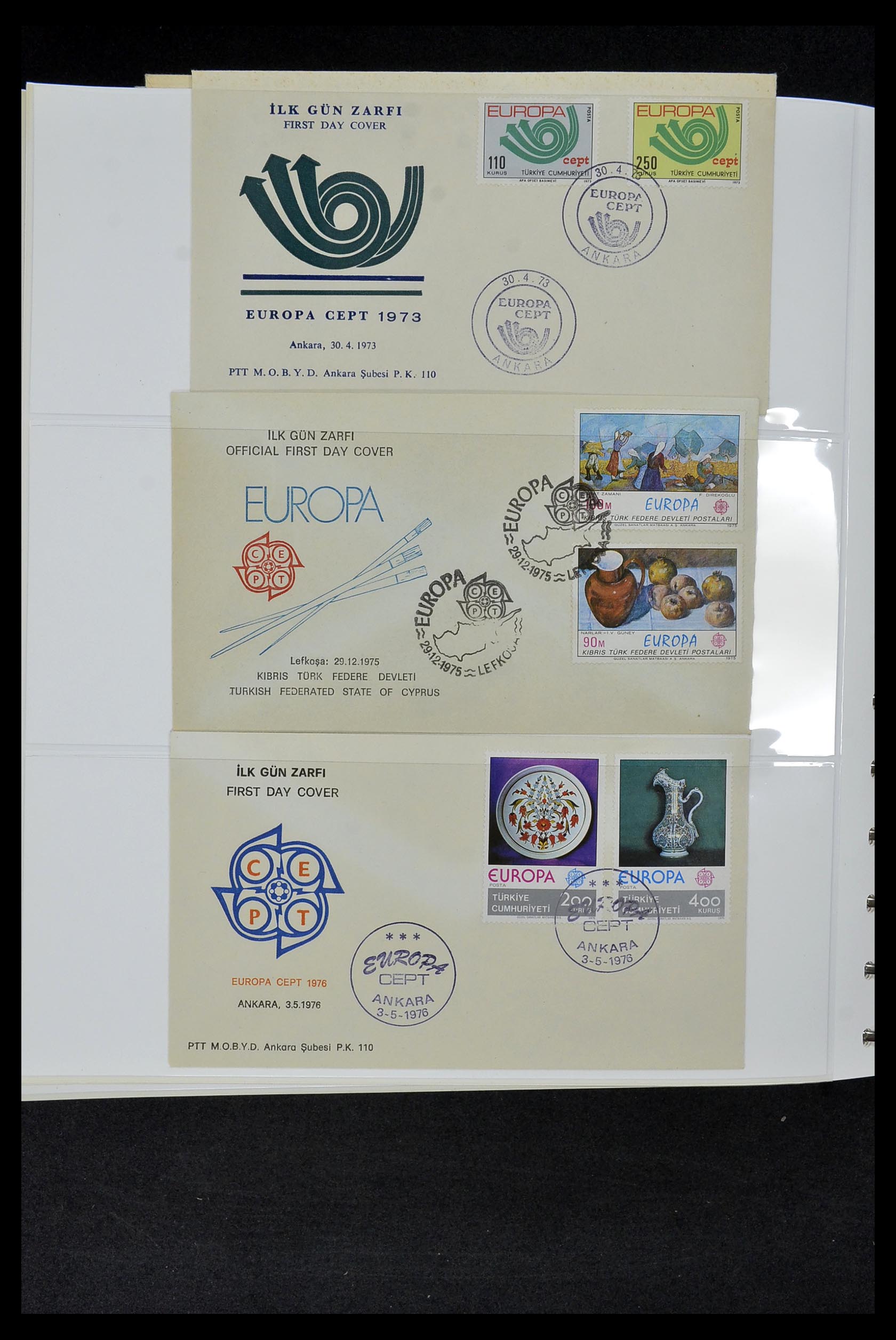 34956 746 - Postzegelverzameling 34956 Wereld brieven/FDC's 1880-1980.