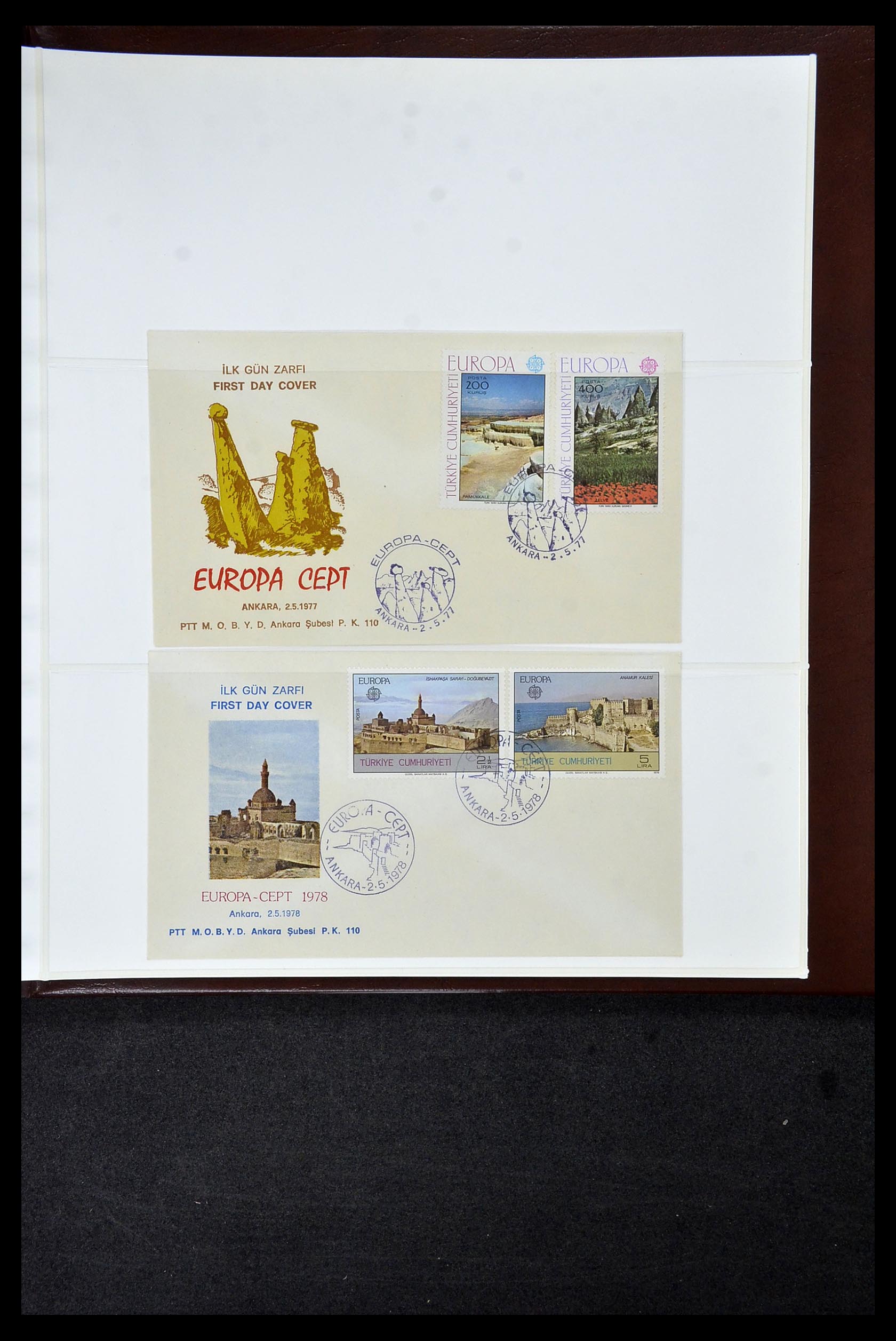 34956 747 - Postzegelverzameling 34956 Wereld brieven/FDC's 1880-1980.