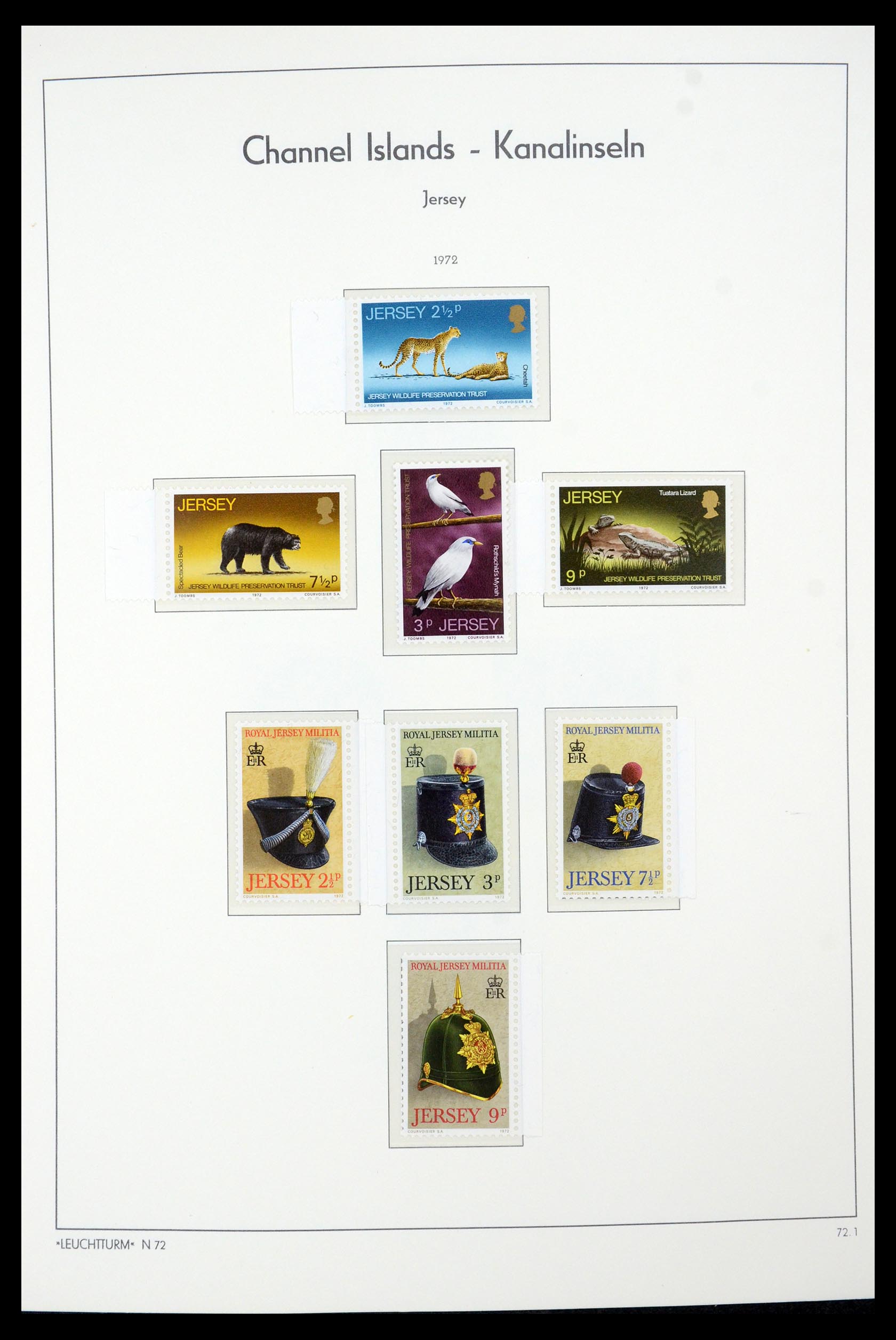 34958 007 - Postzegelverzameling 34958 Kanaaleilanden 1969-2007.