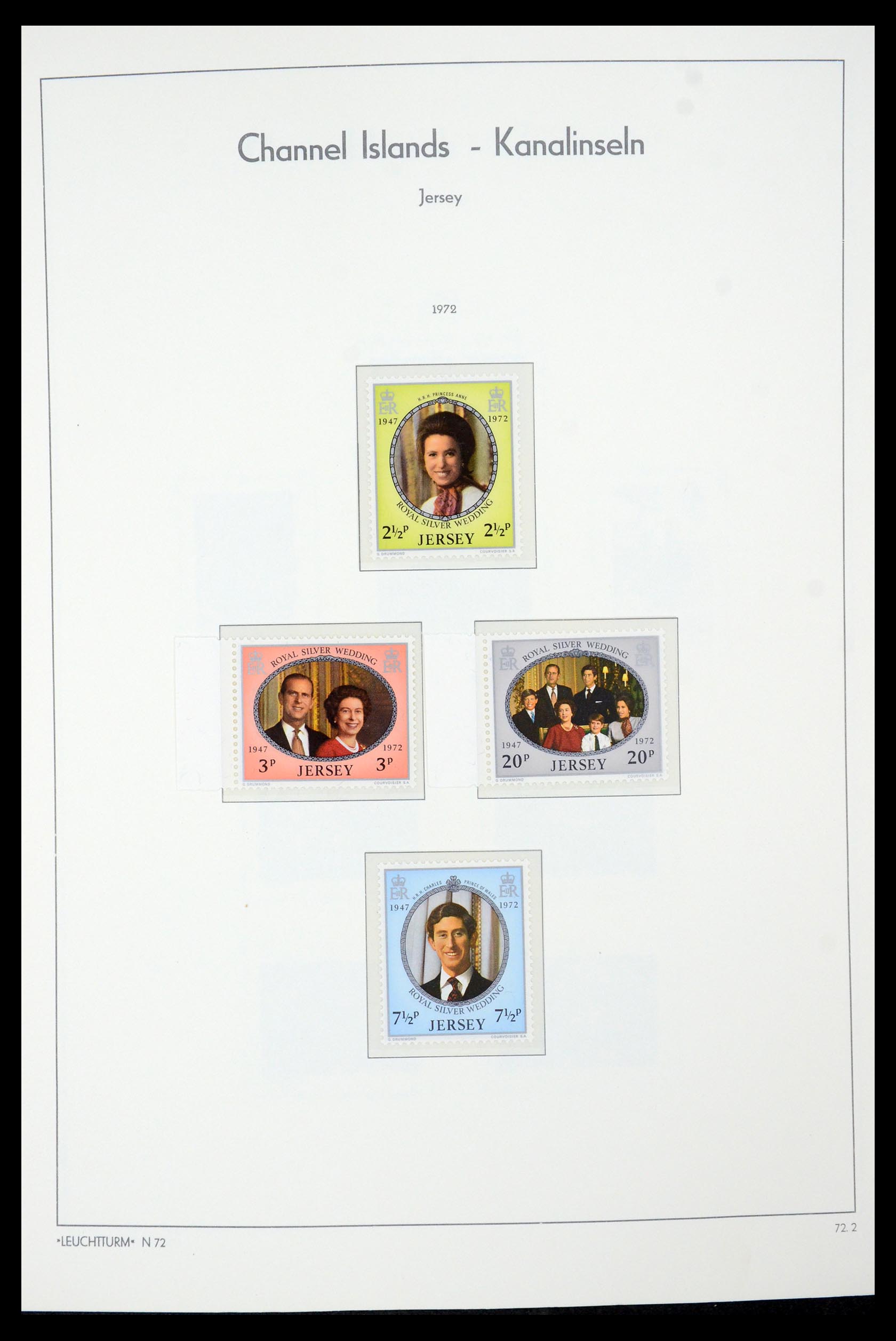 34958 008 - Postzegelverzameling 34958 Kanaaleilanden 1969-2007.