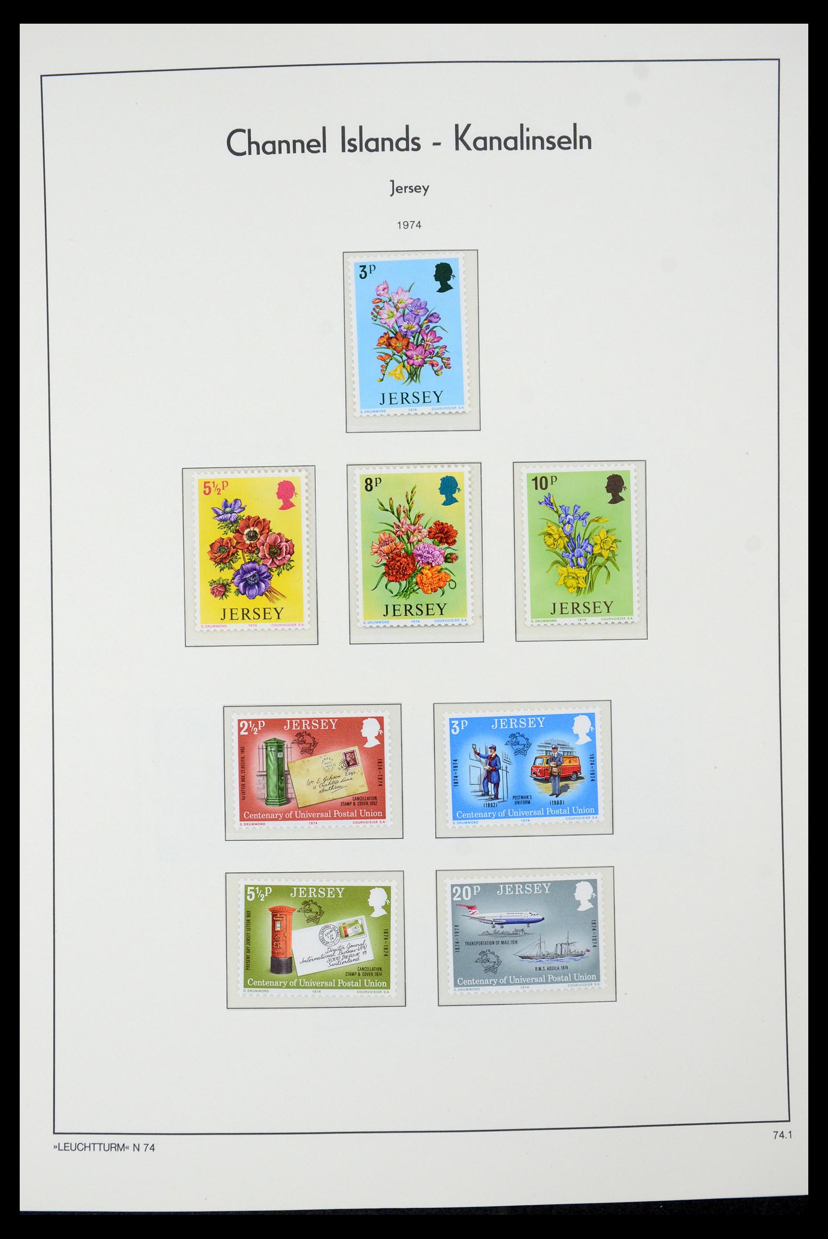 34958 011 - Postzegelverzameling 34958 Kanaaleilanden 1969-2007.