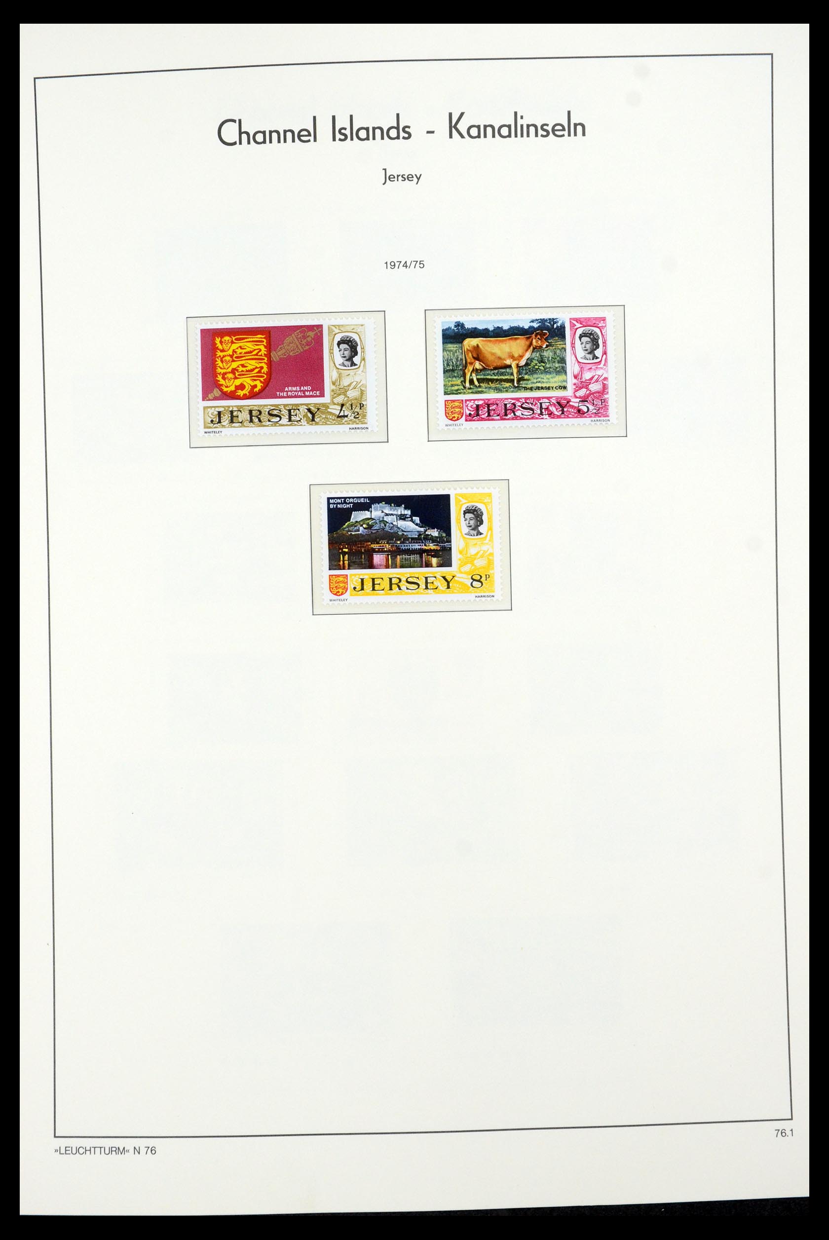 34958 016 - Postzegelverzameling 34958 Kanaaleilanden 1969-2007.