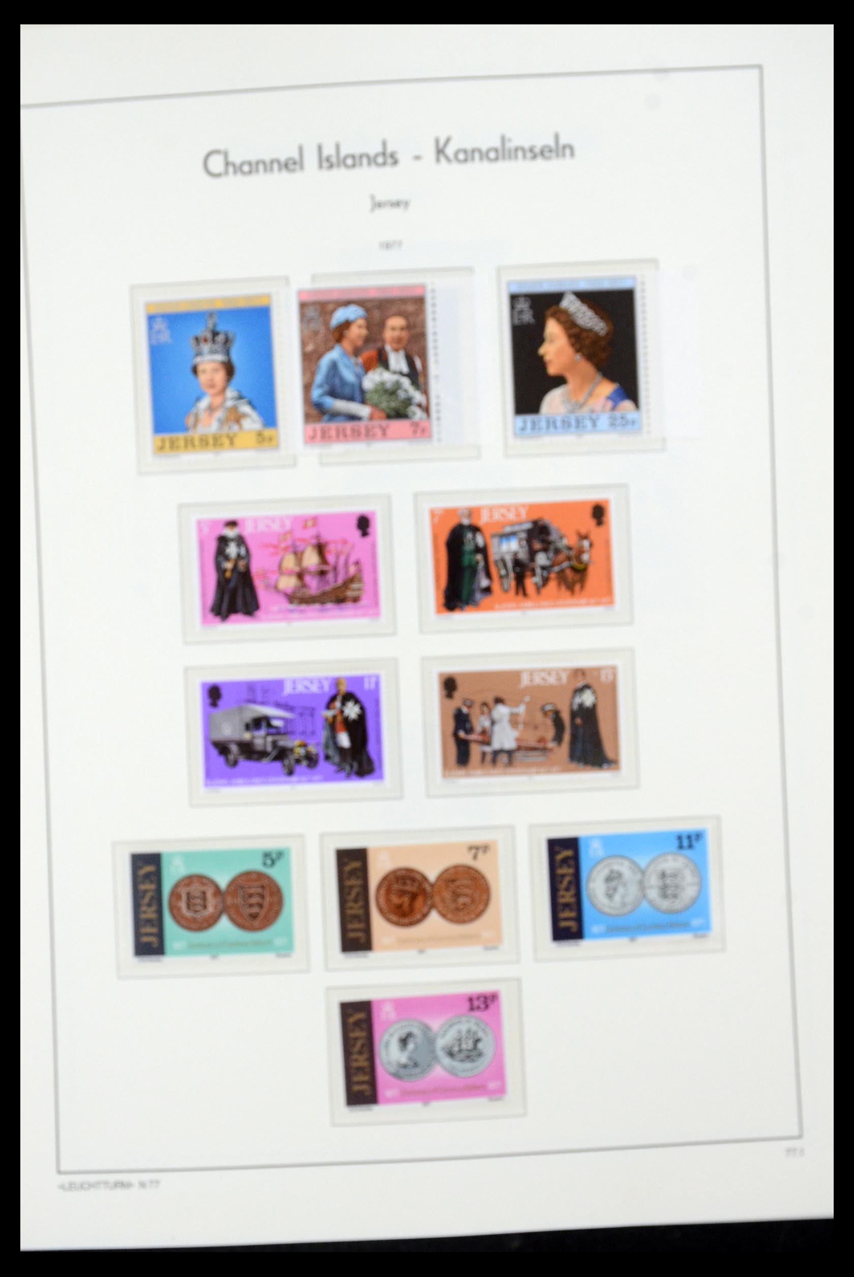 34958 019 - Postzegelverzameling 34958 Kanaaleilanden 1969-2007.