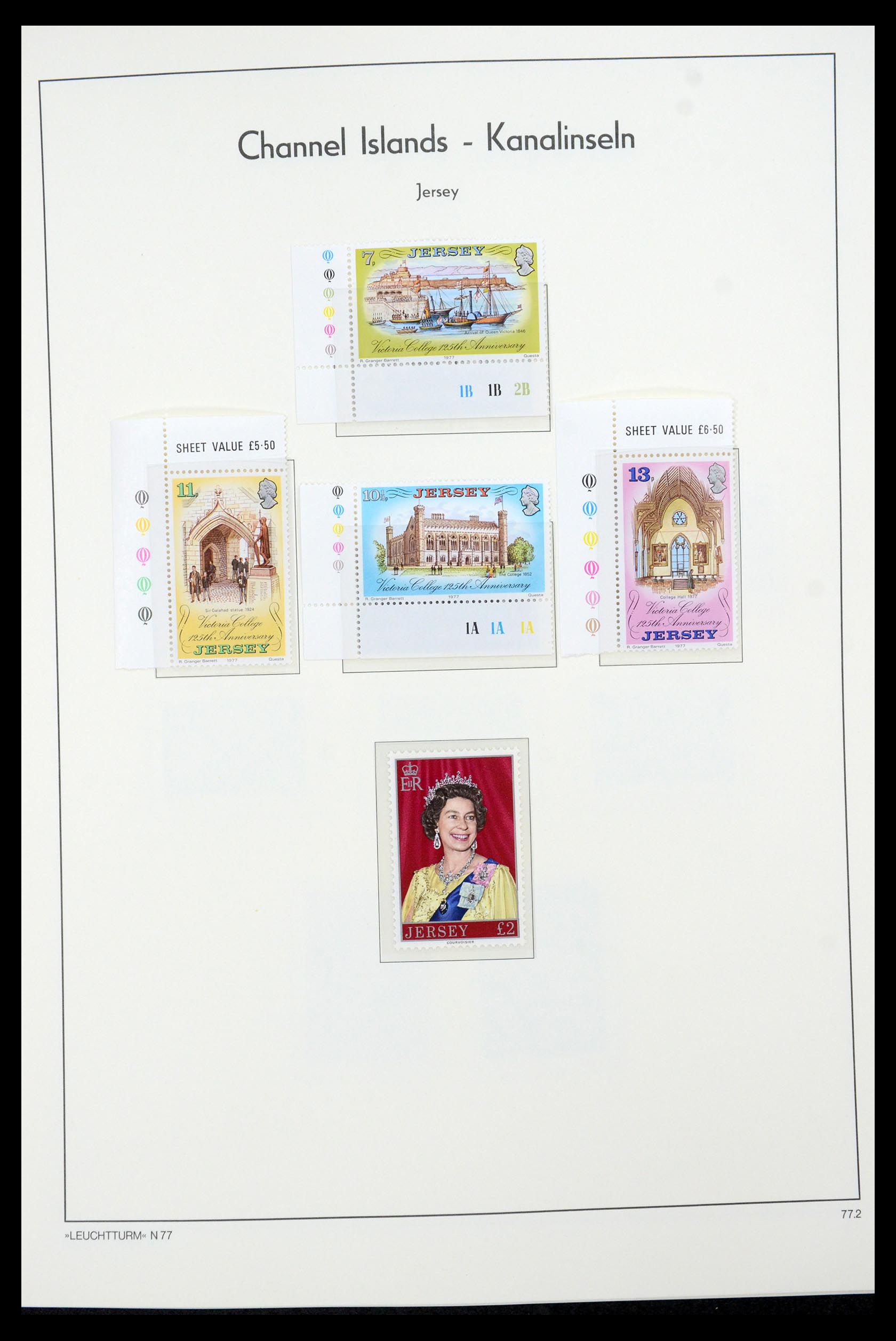 34958 020 - Postzegelverzameling 34958 Kanaaleilanden 1969-2007.