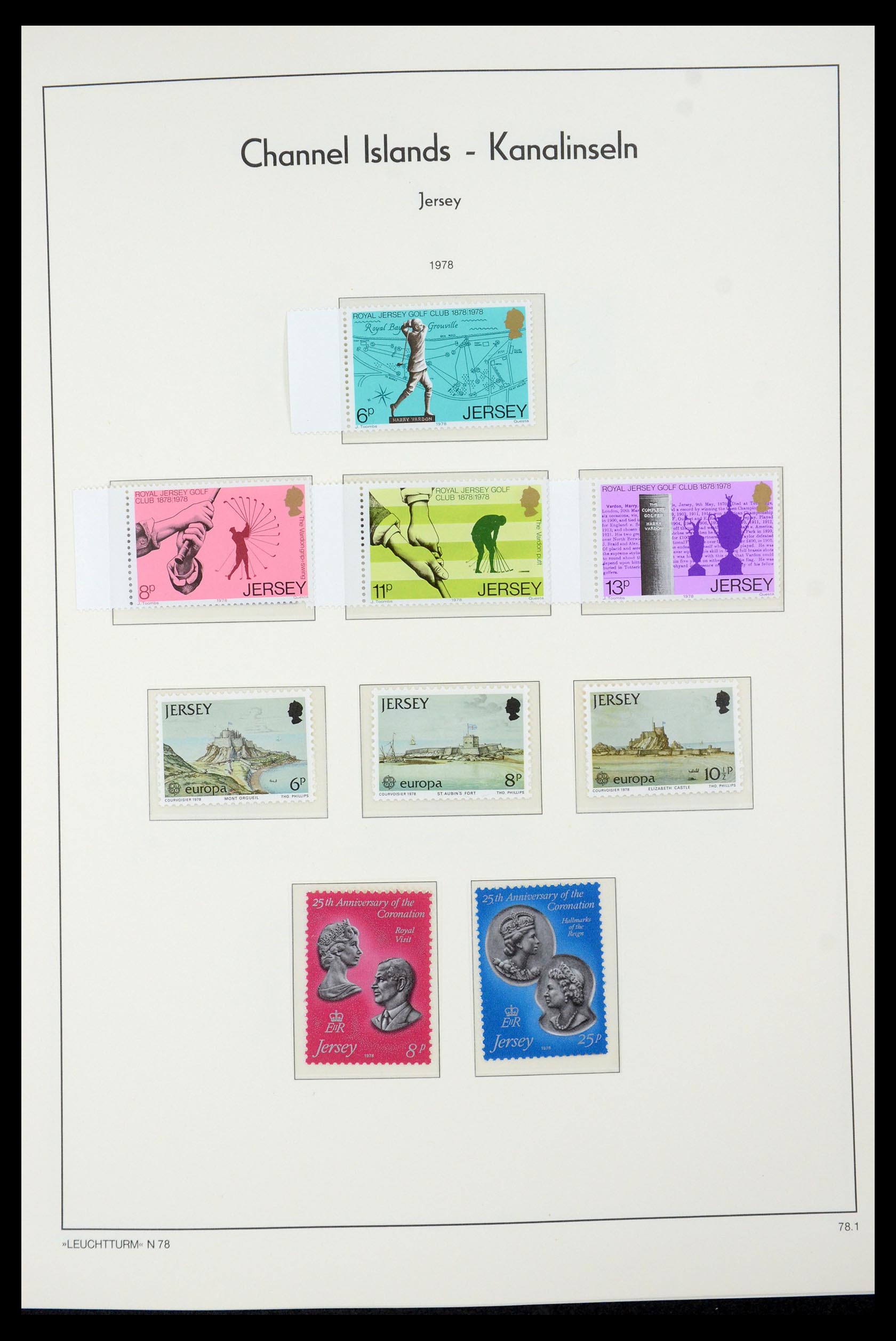 34958 021 - Postzegelverzameling 34958 Kanaaleilanden 1969-2007.