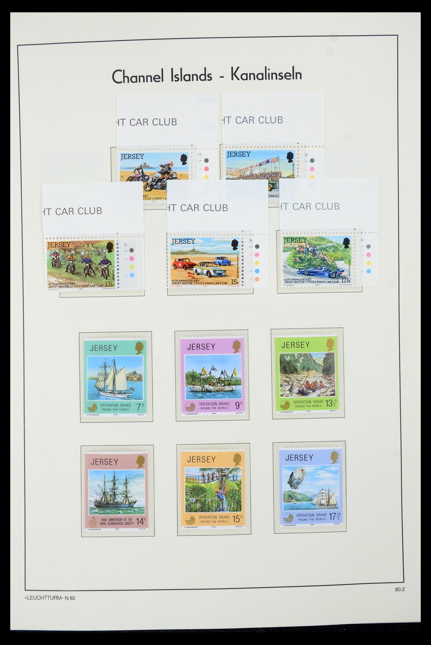 34958 026 - Postzegelverzameling 34958 Kanaaleilanden 1969-2007.