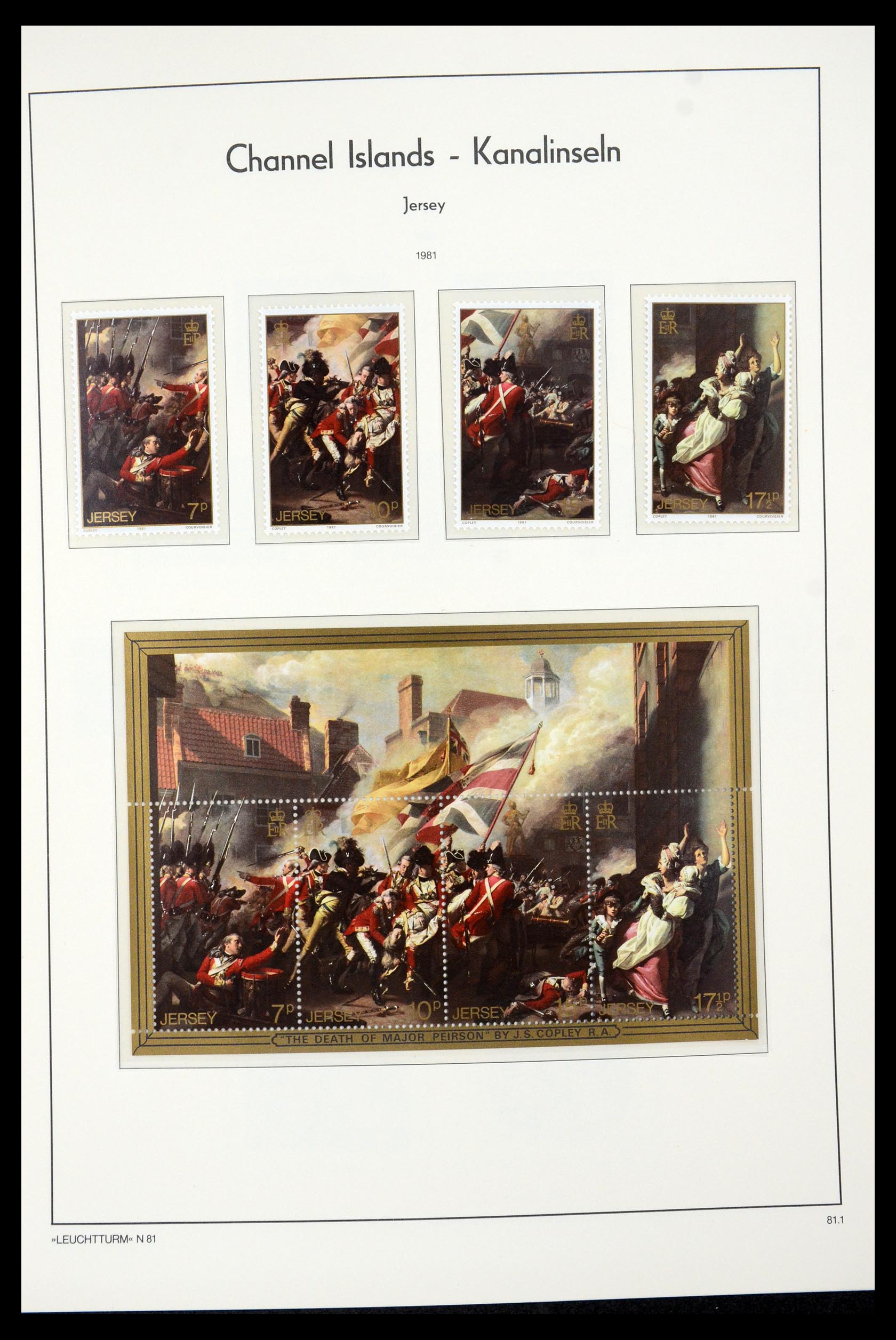 34958 027 - Postzegelverzameling 34958 Kanaaleilanden 1969-2007.