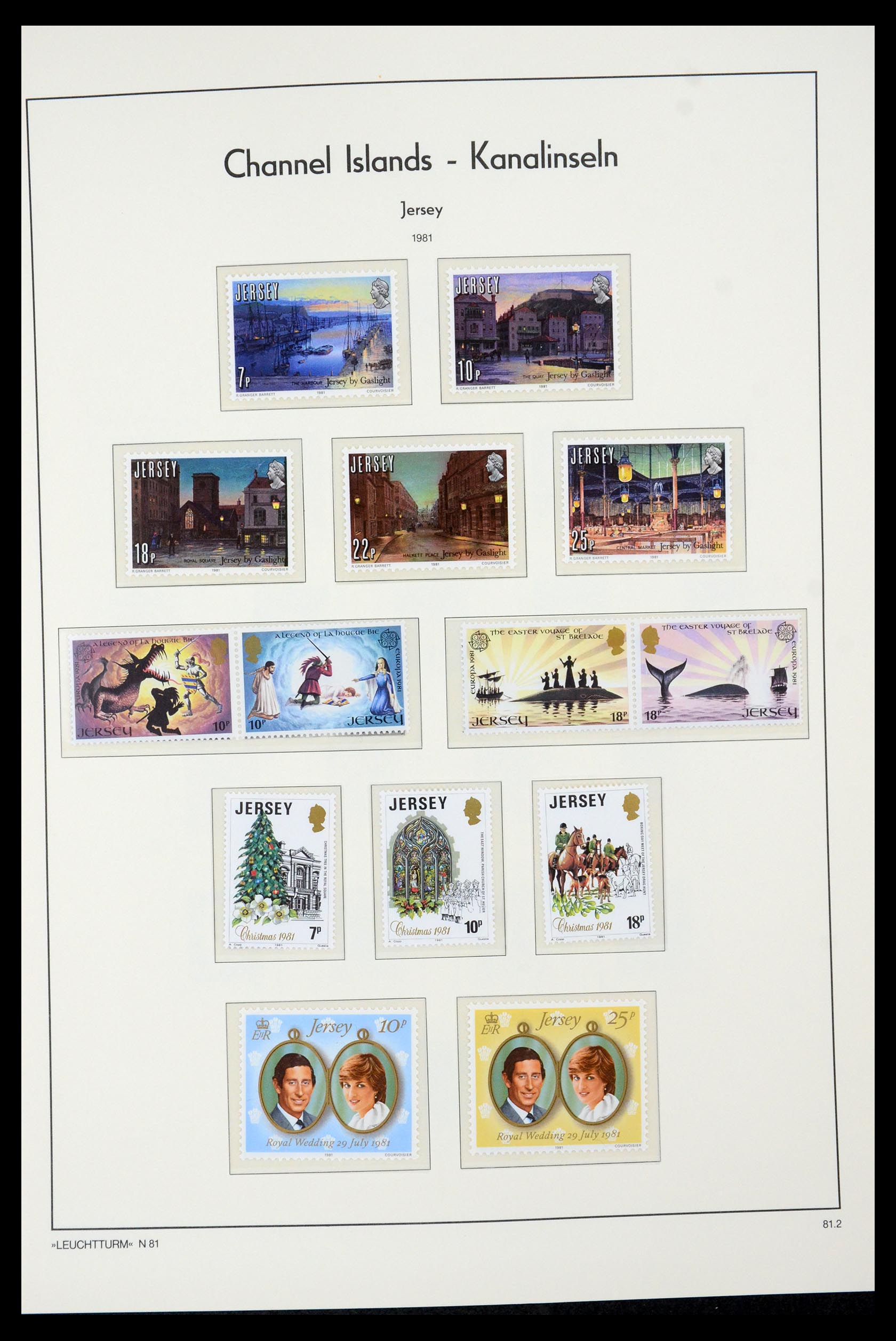 34958 029 - Postzegelverzameling 34958 Kanaaleilanden 1969-2007.