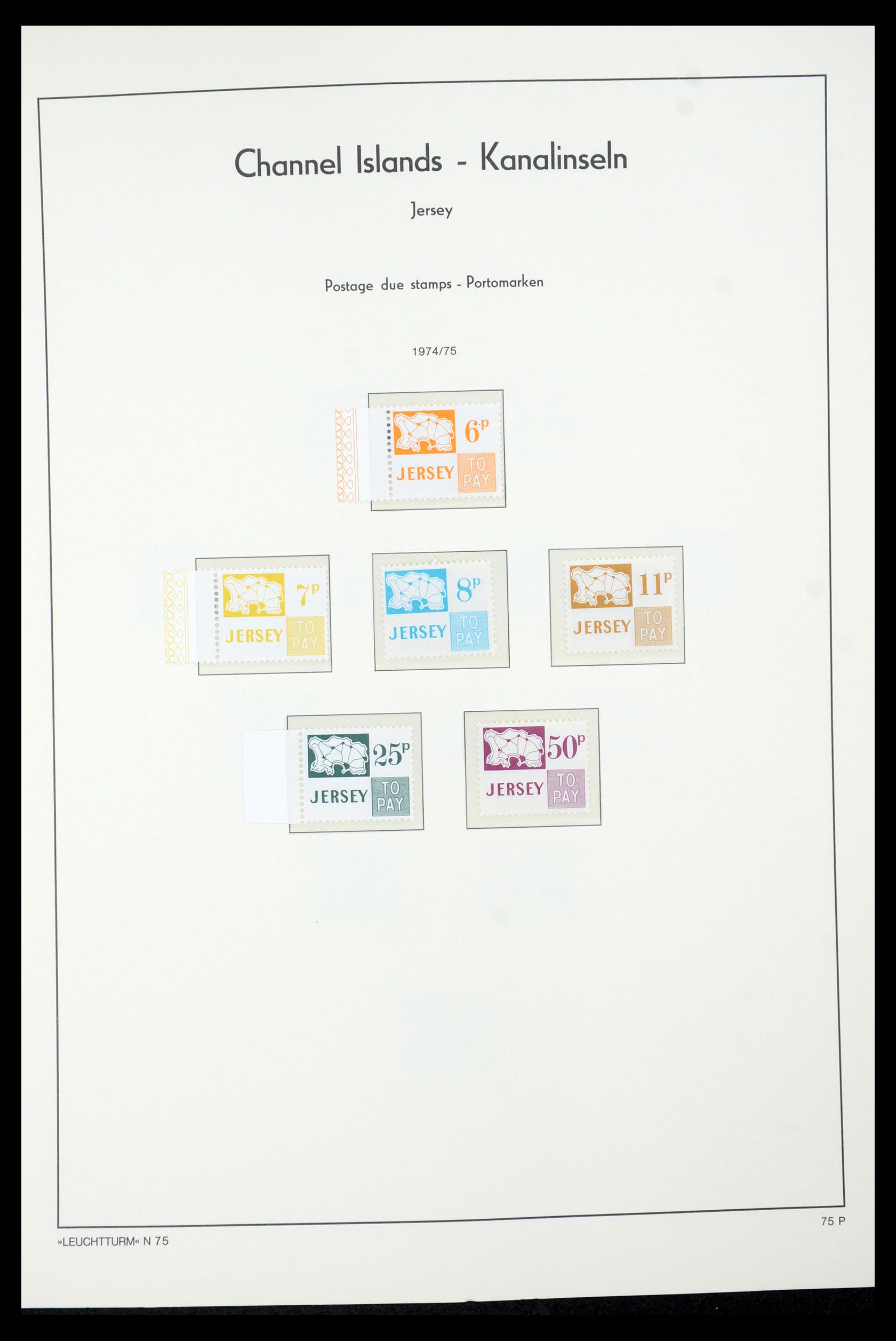 34958 034 - Postzegelverzameling 34958 Kanaaleilanden 1969-2007.