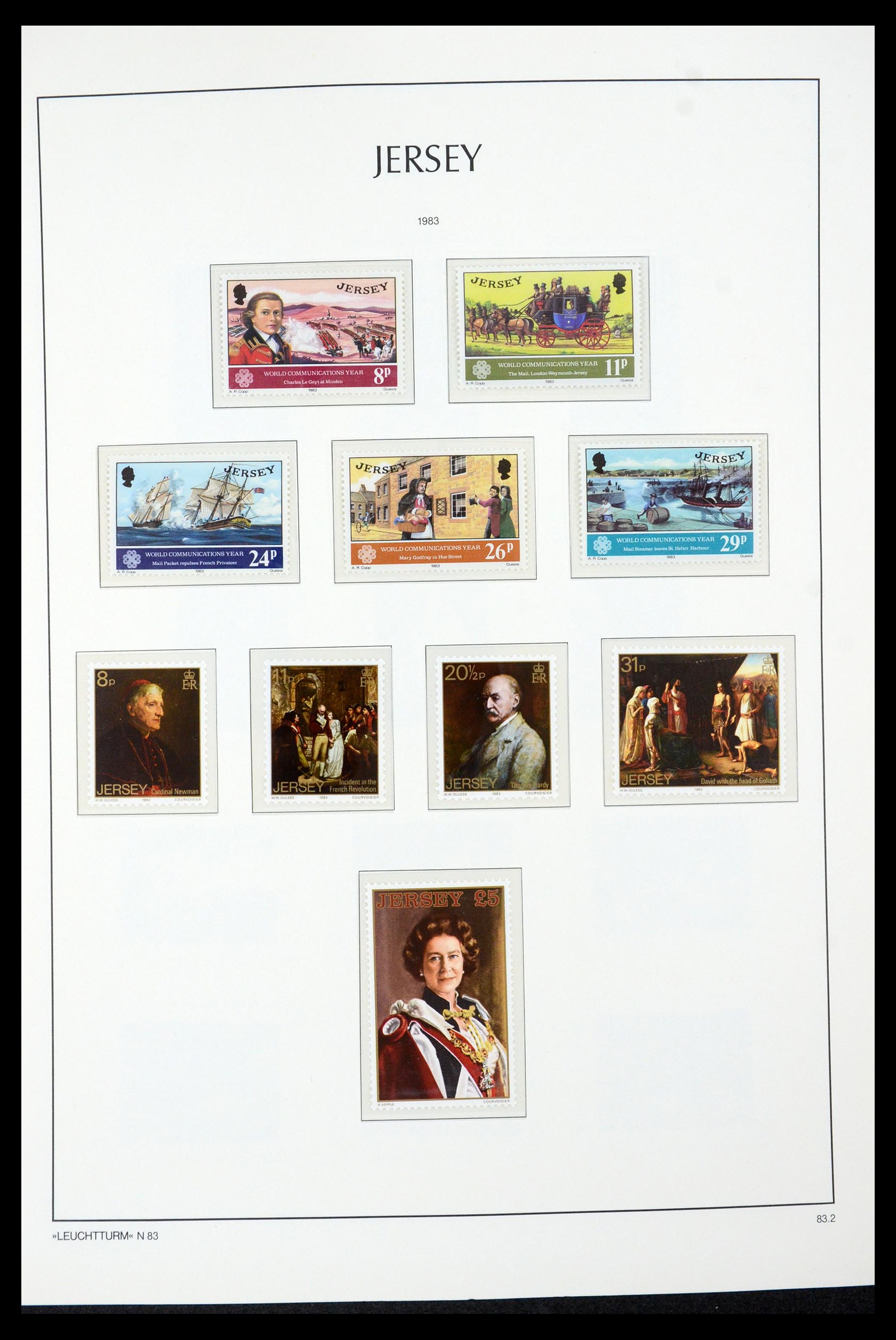 34958 038 - Stamp Collection 34958 Channel Islands 1969-2007.