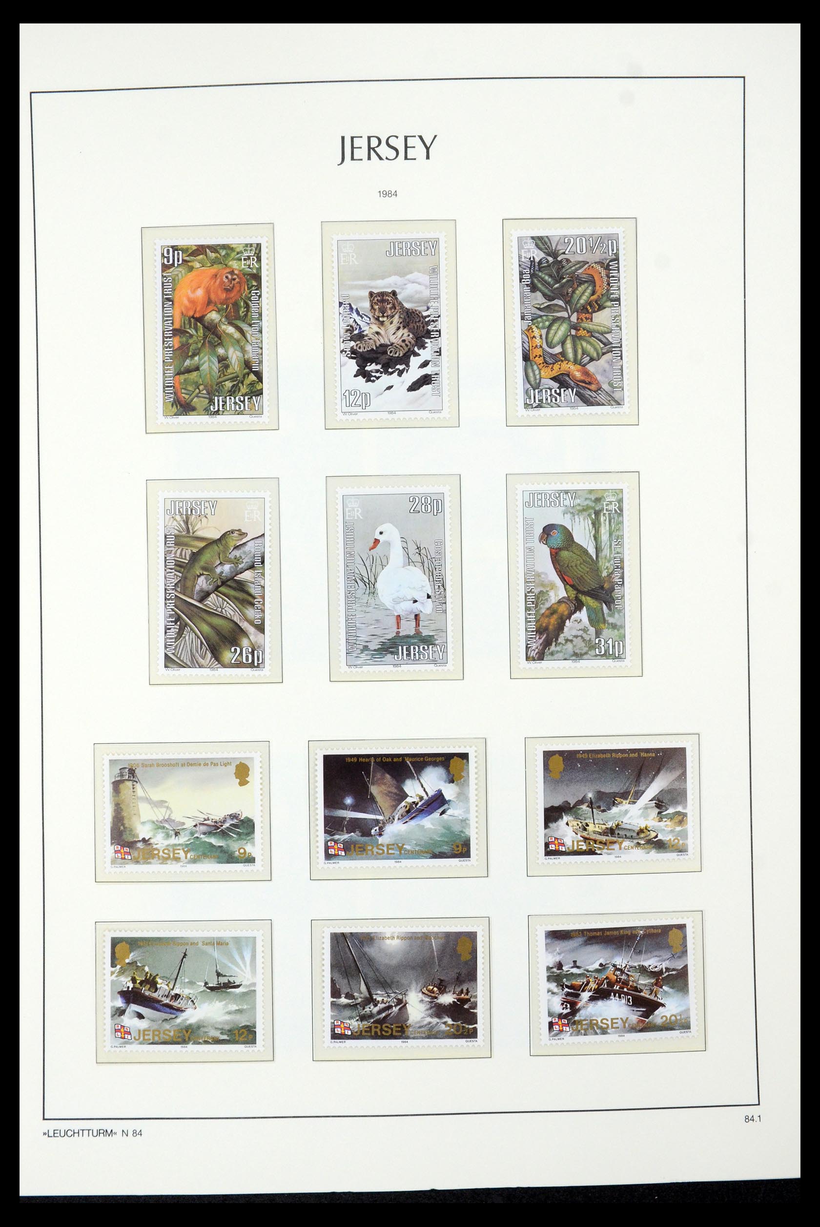 34958 039 - Postzegelverzameling 34958 Kanaaleilanden 1969-2007.
