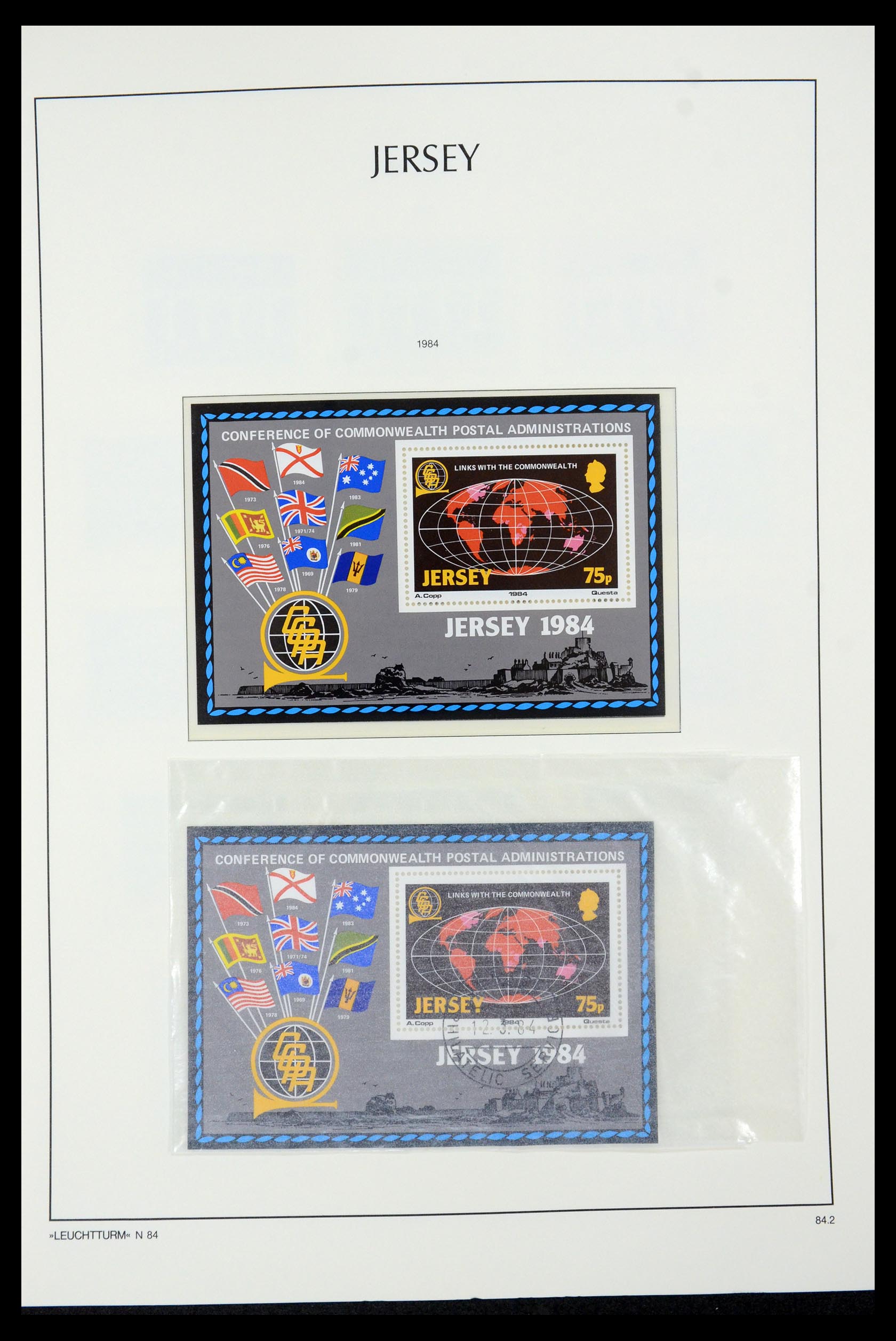 34958 040 - Postzegelverzameling 34958 Kanaaleilanden 1969-2007.