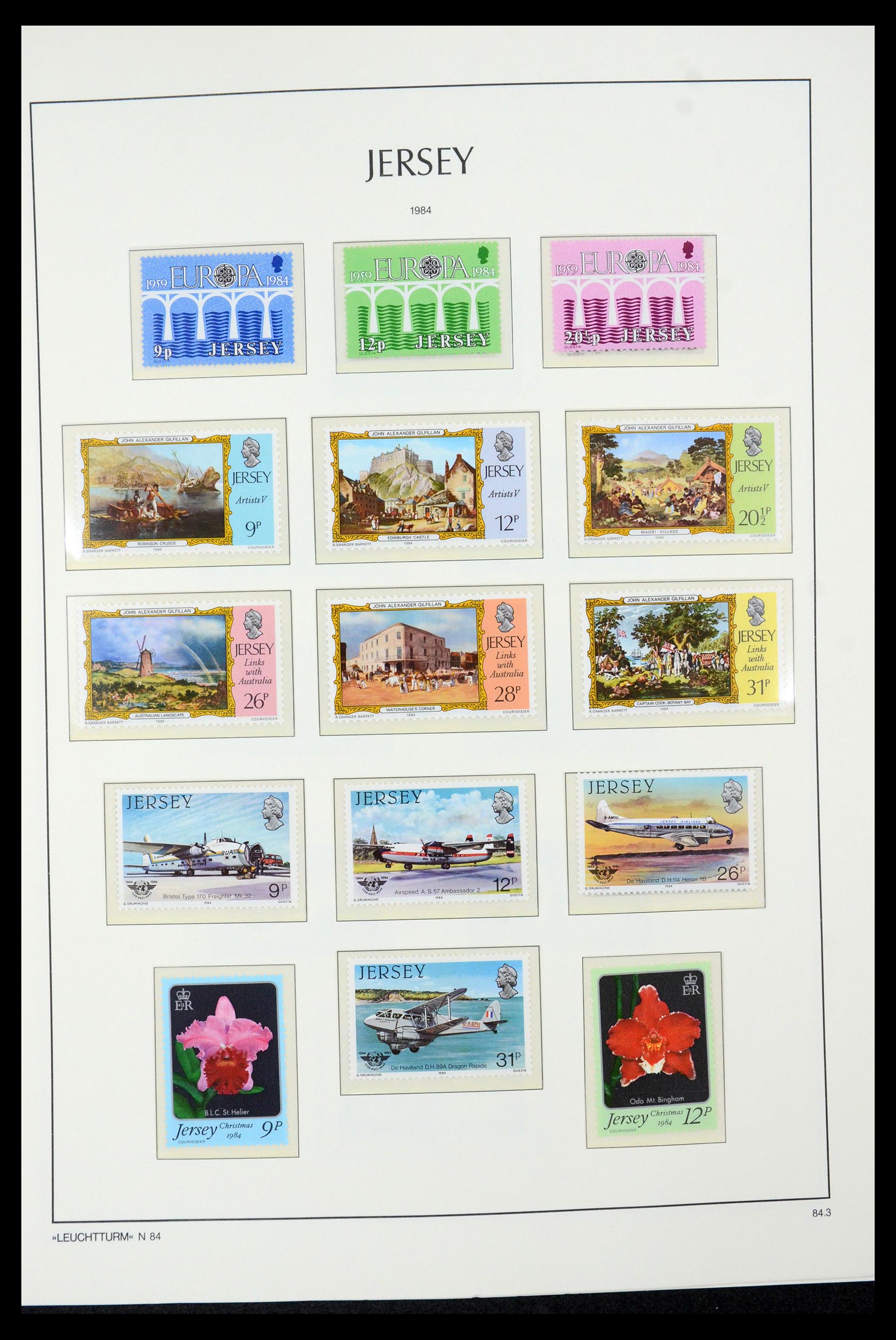 34958 041 - Postzegelverzameling 34958 Kanaaleilanden 1969-2007.