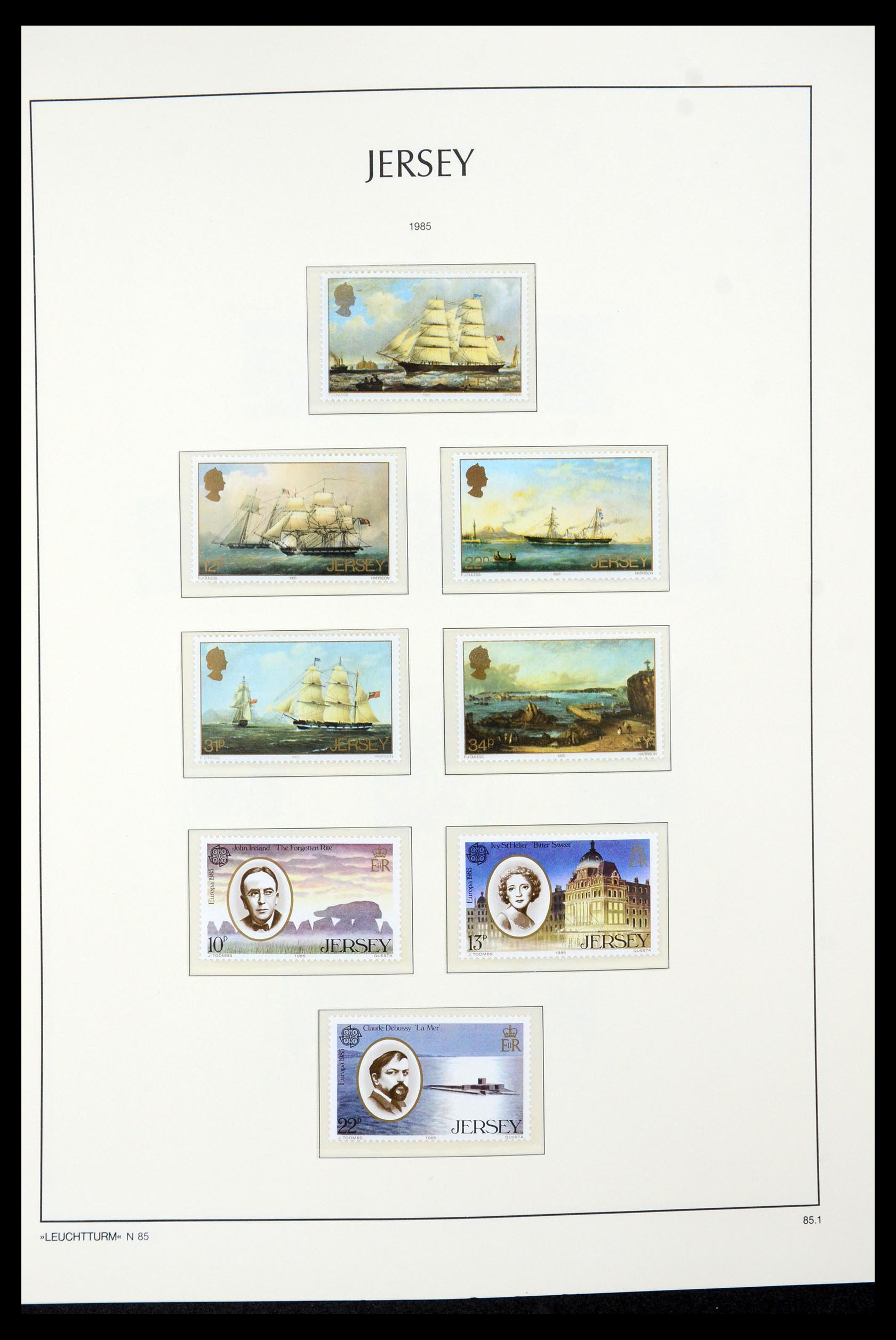 34958 042 - Postzegelverzameling 34958 Kanaaleilanden 1969-2007.