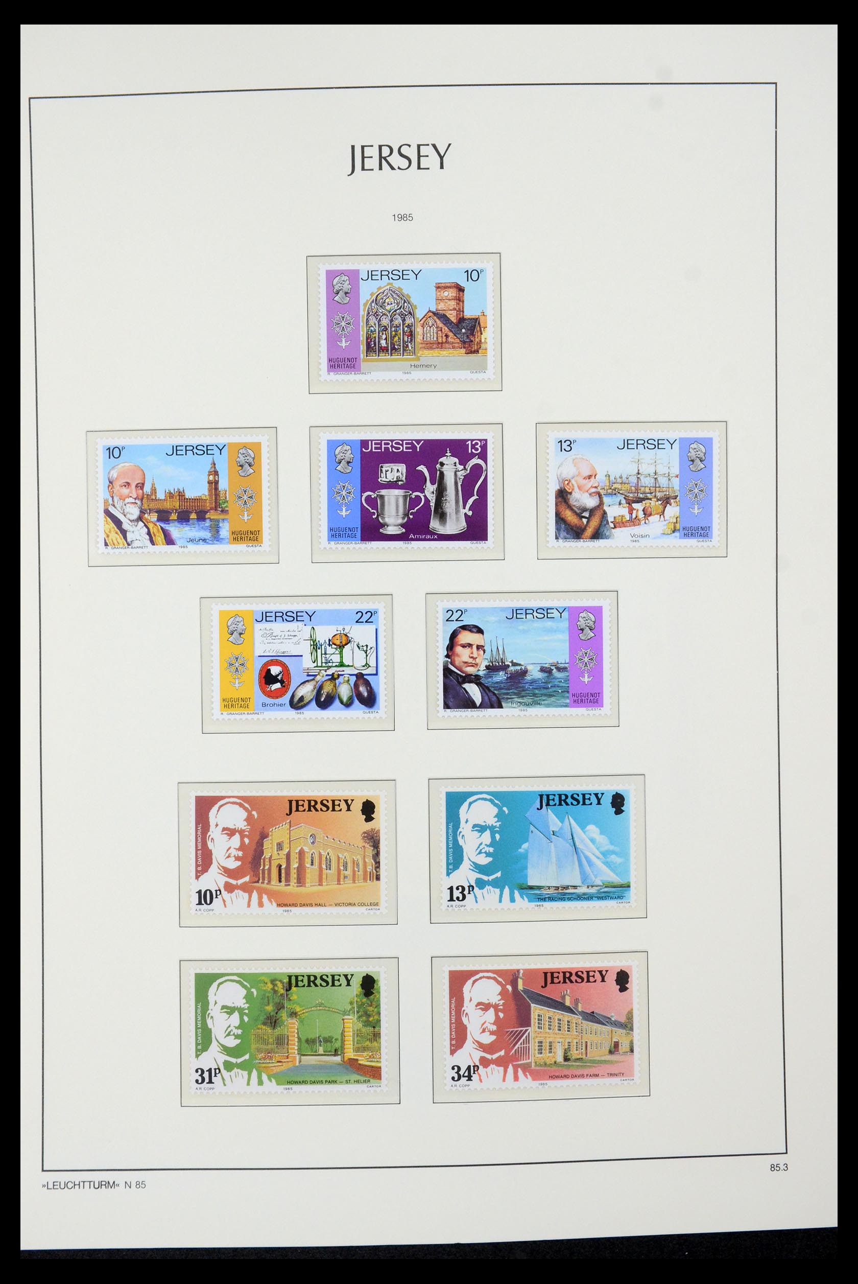 34958 044 - Postzegelverzameling 34958 Kanaaleilanden 1969-2007.