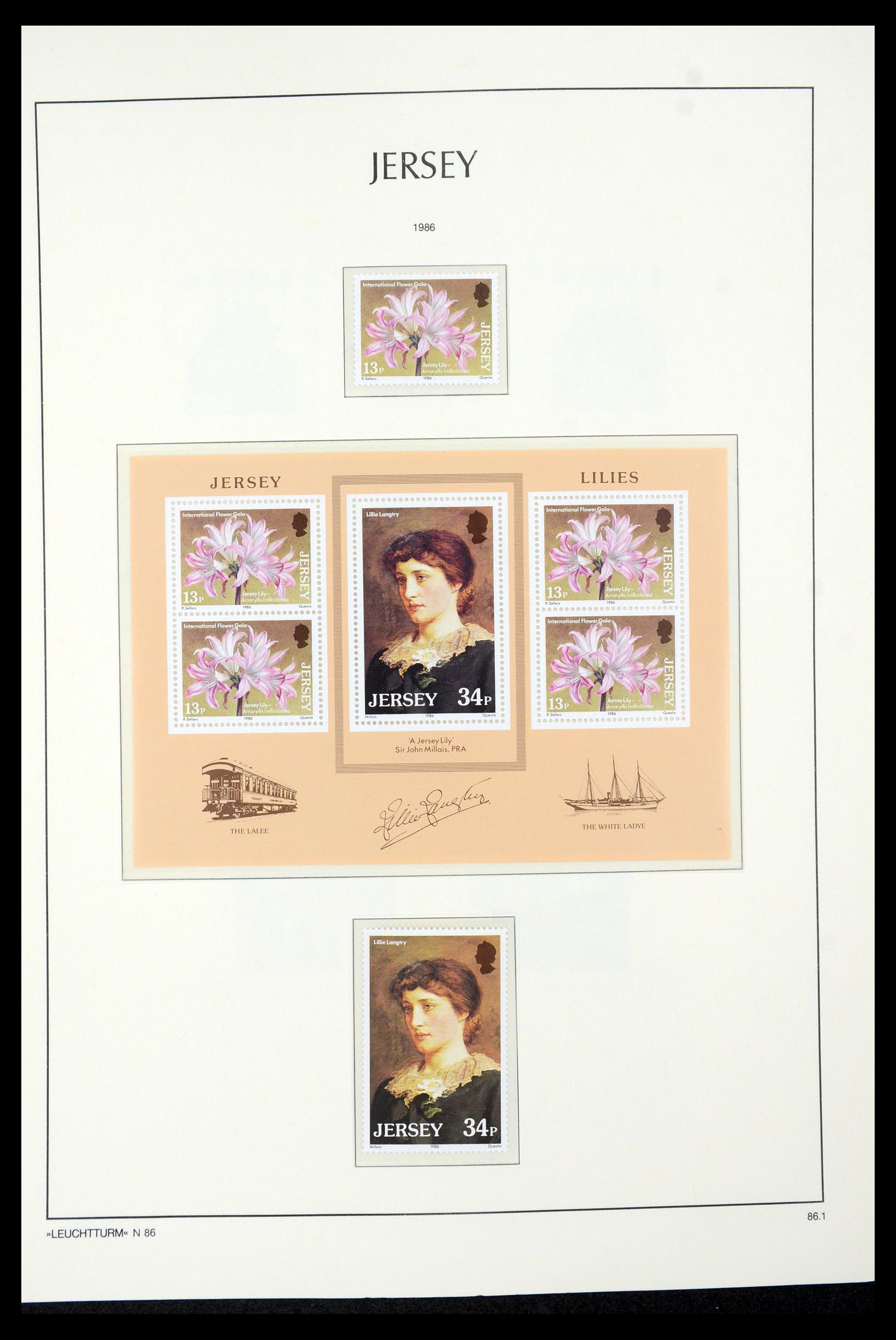 34958 045 - Postzegelverzameling 34958 Kanaaleilanden 1969-2007.