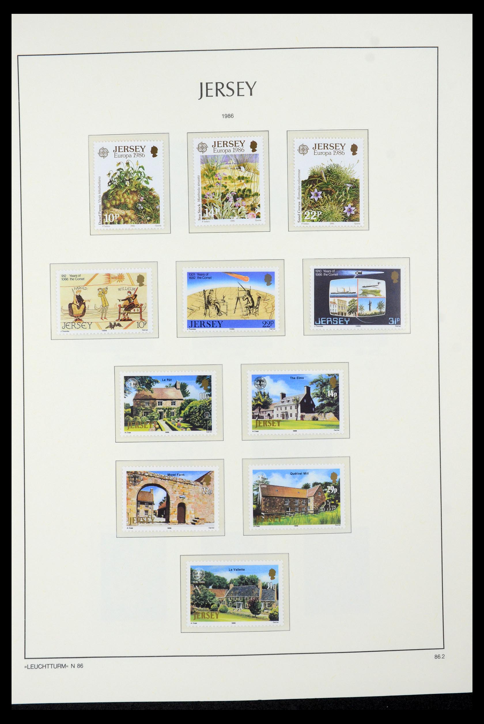 34958 047 - Postzegelverzameling 34958 Kanaaleilanden 1969-2007.