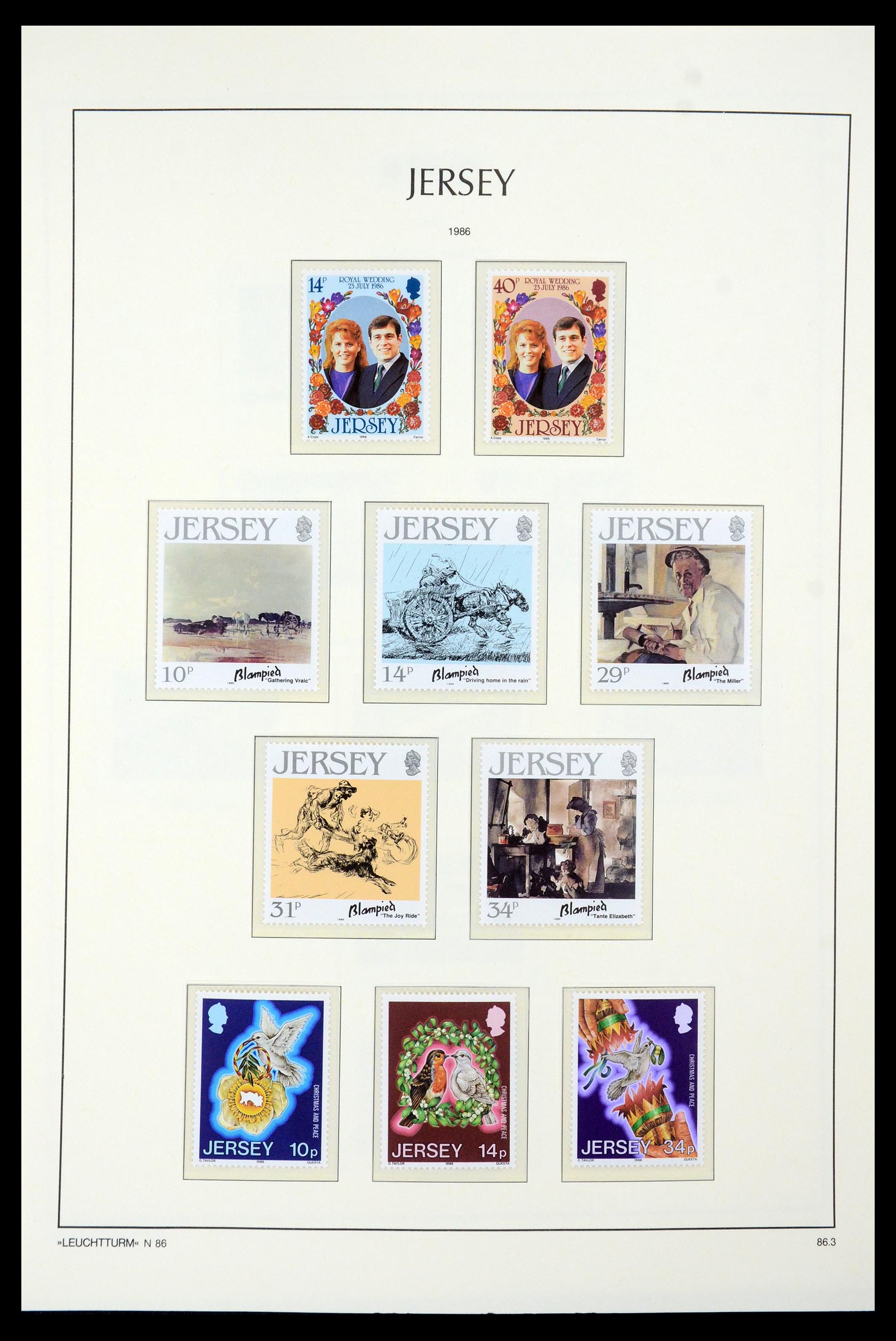 34958 048 - Stamp Collection 34958 Channel Islands 1969-2007.
