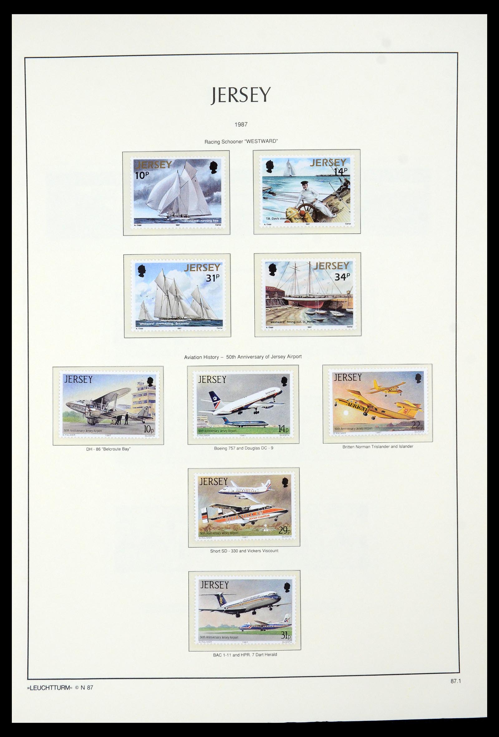34958 049 - Postzegelverzameling 34958 Kanaaleilanden 1969-2007.