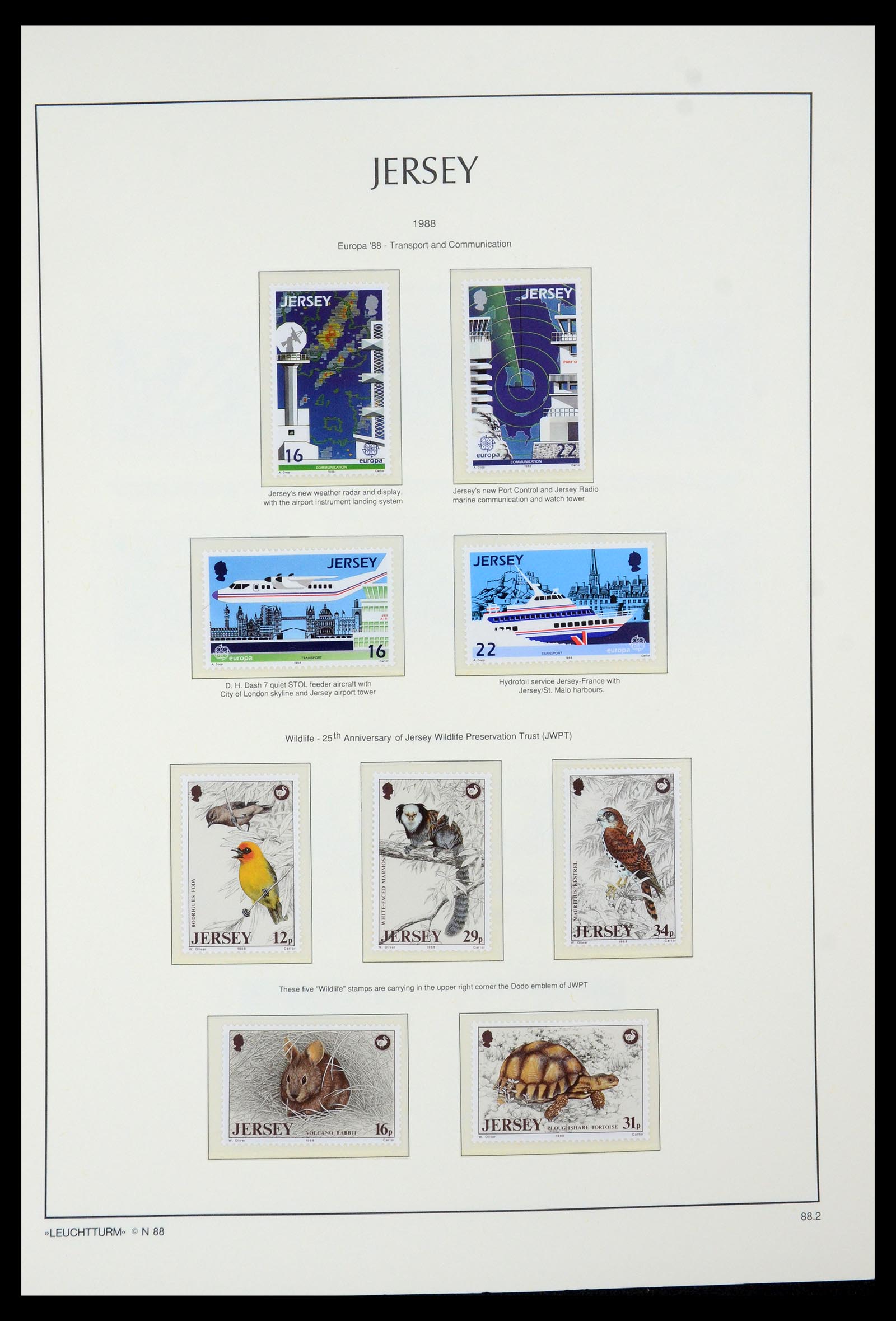 34958 054 - Postzegelverzameling 34958 Kanaaleilanden 1969-2007.