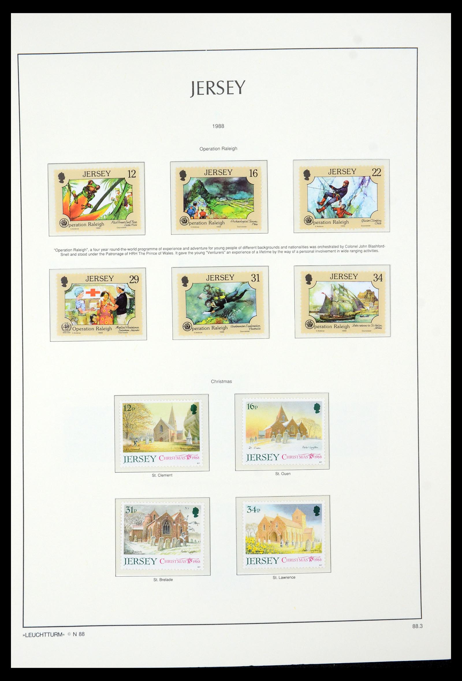 34958 055 - Stamp Collection 34958 Channel Islands 1969-2007.