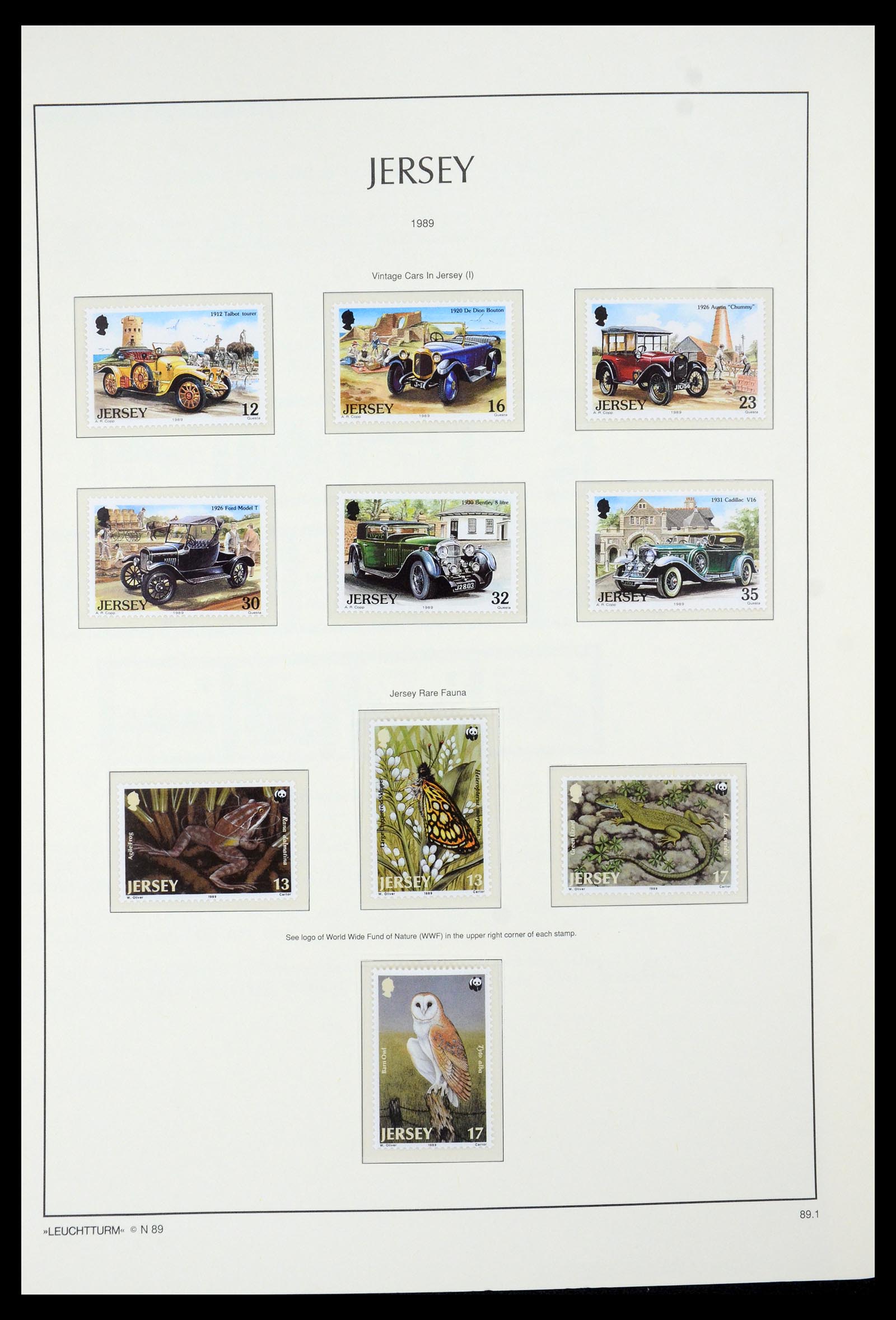 34958 056 - Postzegelverzameling 34958 Kanaaleilanden 1969-2007.