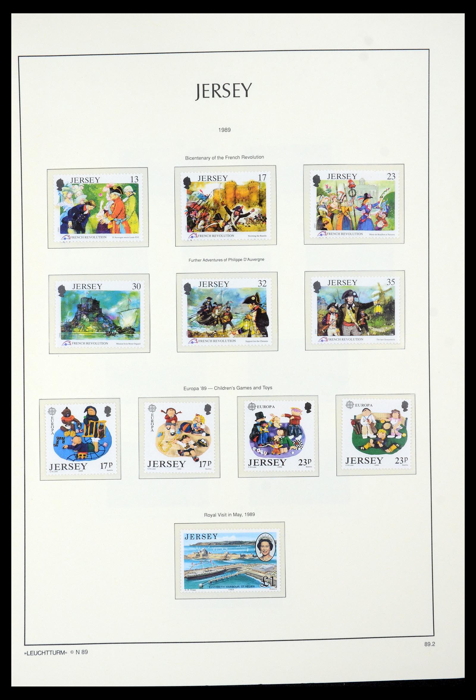 34958 057 - Postzegelverzameling 34958 Kanaaleilanden 1969-2007.
