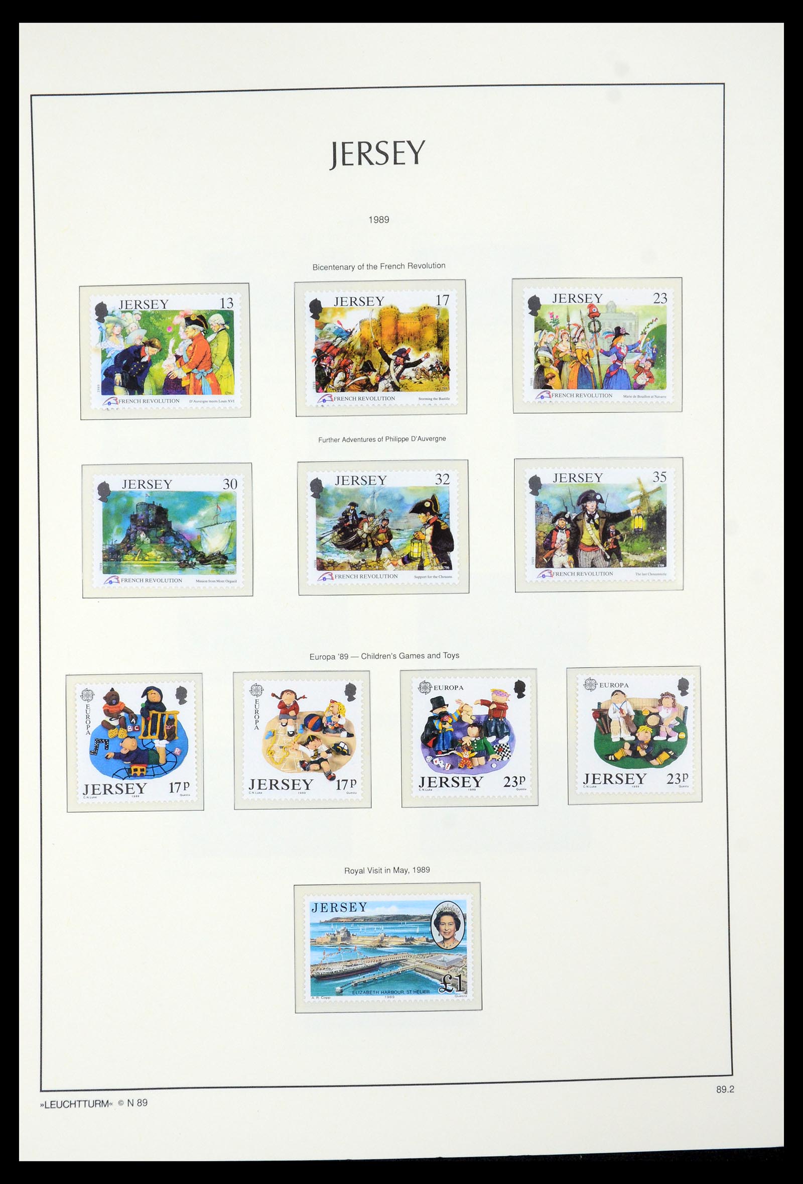 34958 058 - Postzegelverzameling 34958 Kanaaleilanden 1969-2007.