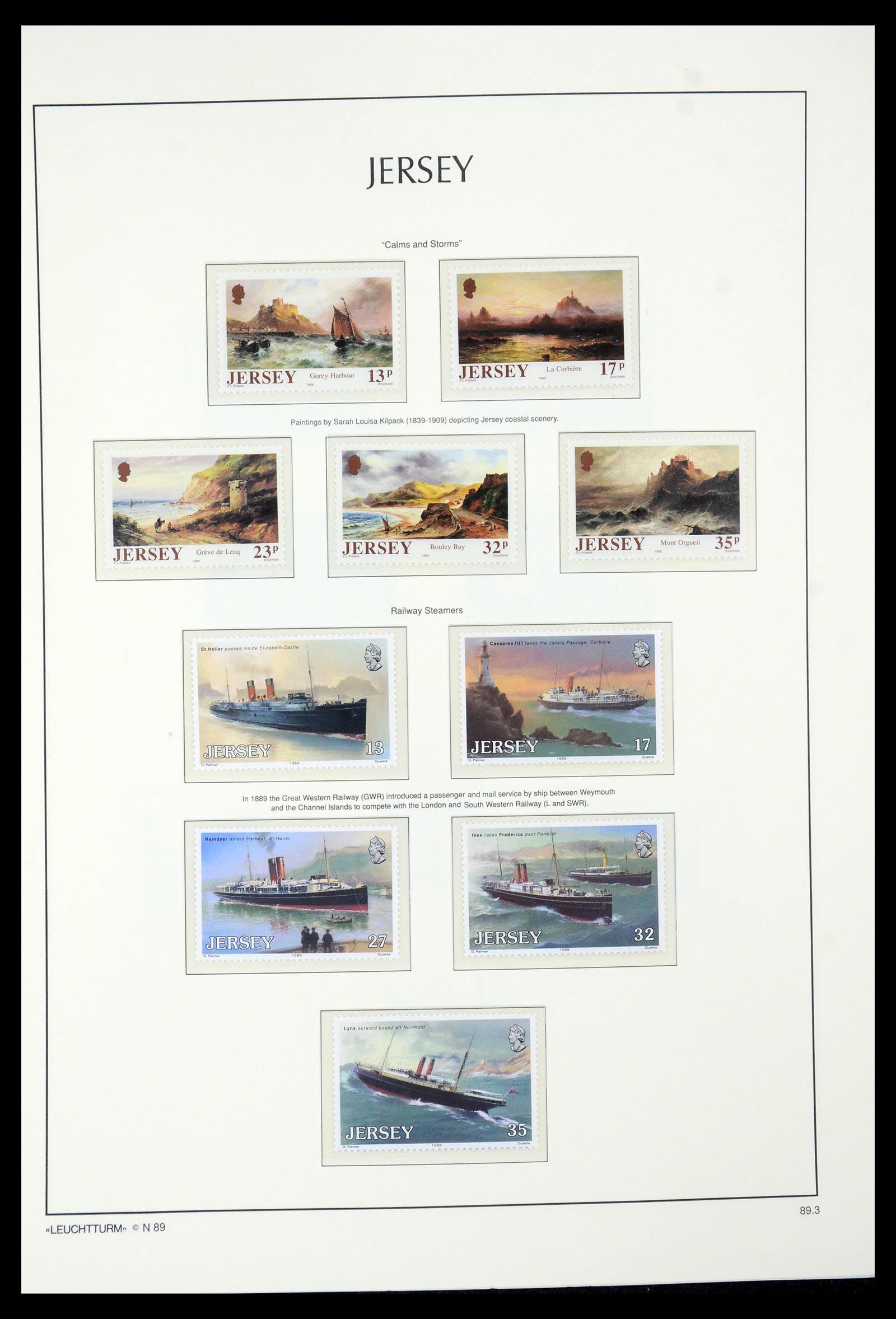 34958 059 - Stamp Collection 34958 Channel Islands 1969-2007.