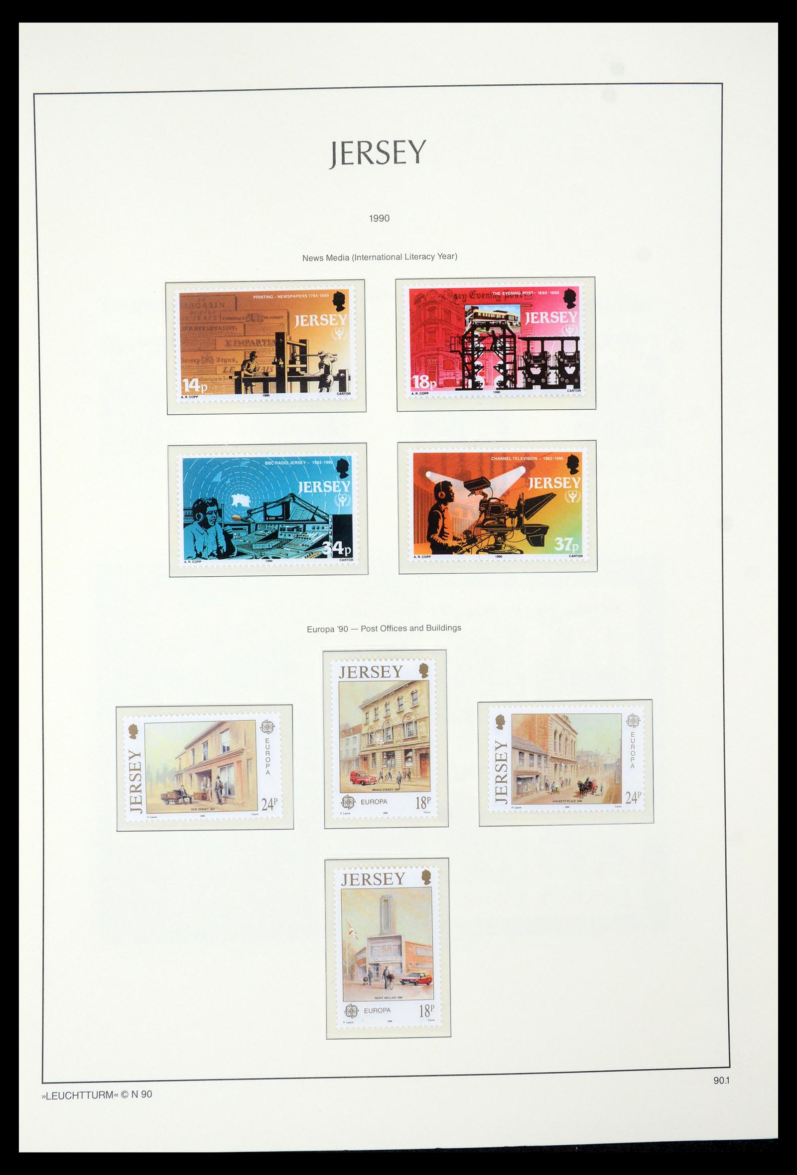 34958 060 - Postzegelverzameling 34958 Kanaaleilanden 1969-2007.