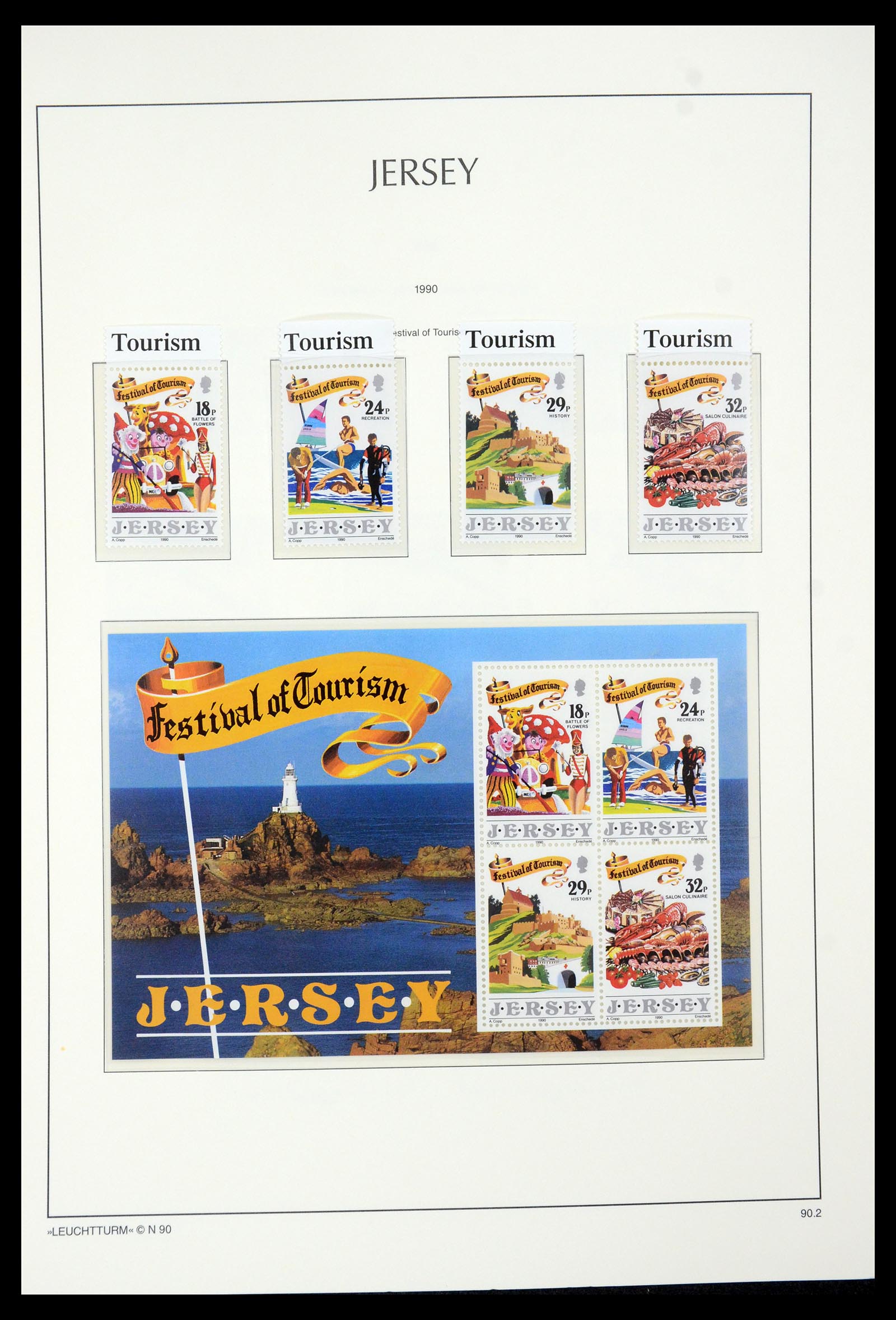 34958 061 - Stamp Collection 34958 Channel Islands 1969-2007.