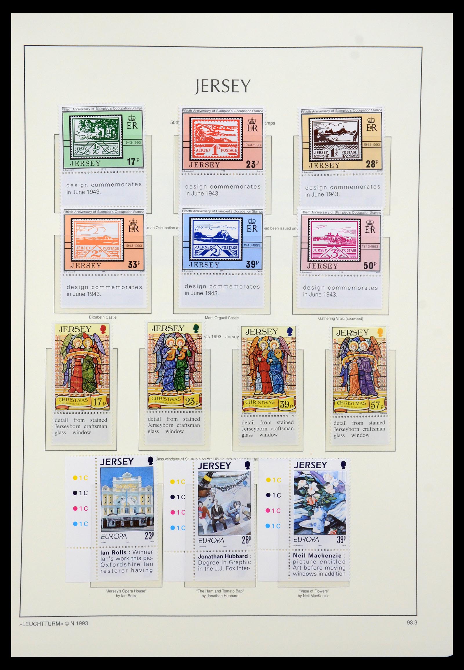 34958 073 - Stamp Collection 34958 Channel Islands 1969-2007.