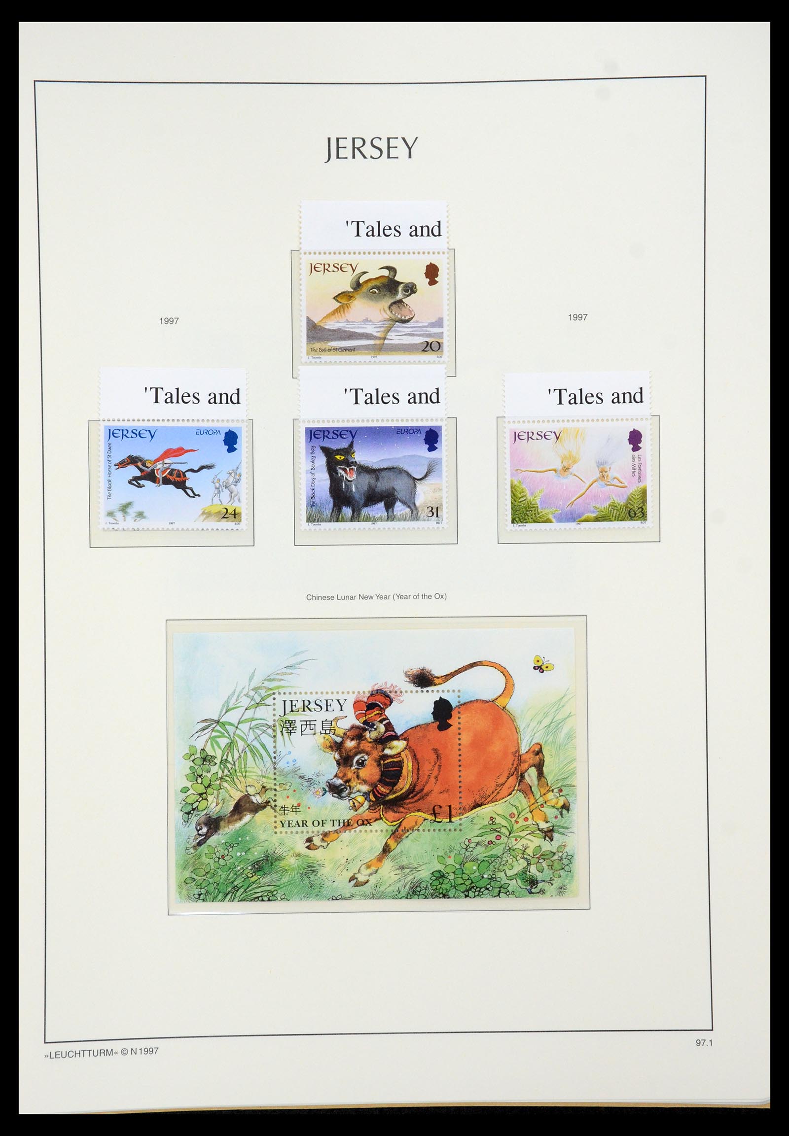 34958 089 - Postzegelverzameling 34958 Kanaaleilanden 1969-2007.