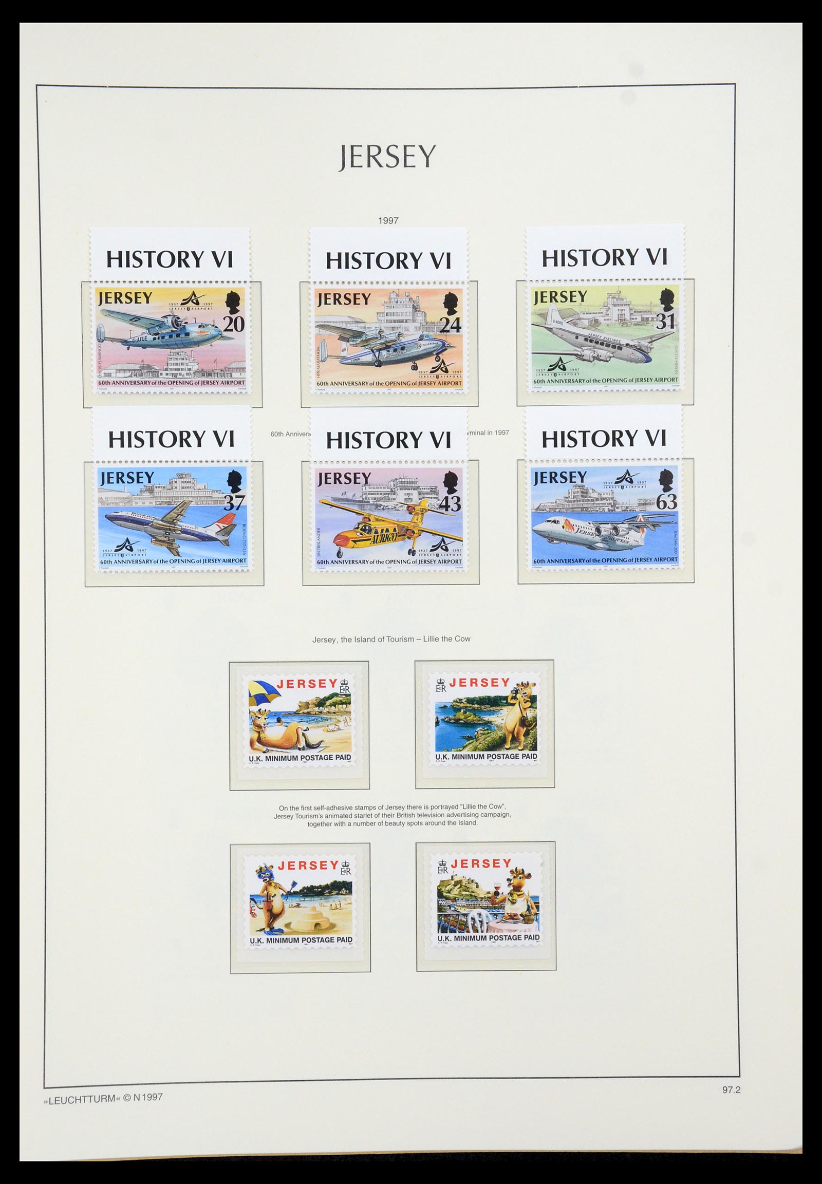 34958 091 - Postzegelverzameling 34958 Kanaaleilanden 1969-2007.