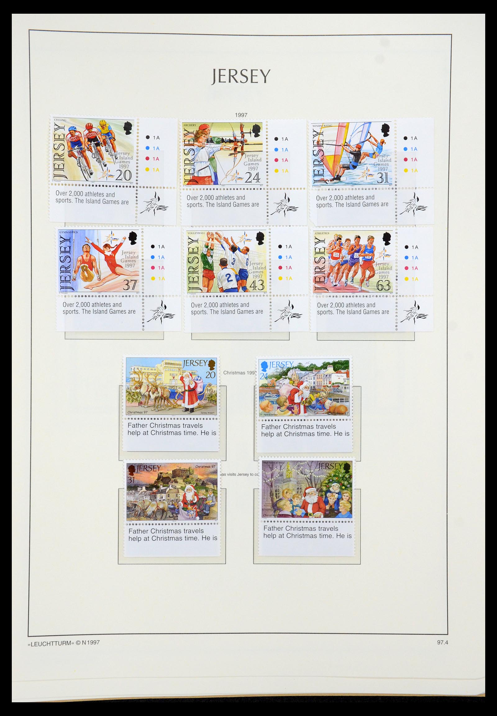 34958 093 - Postzegelverzameling 34958 Kanaaleilanden 1969-2007.