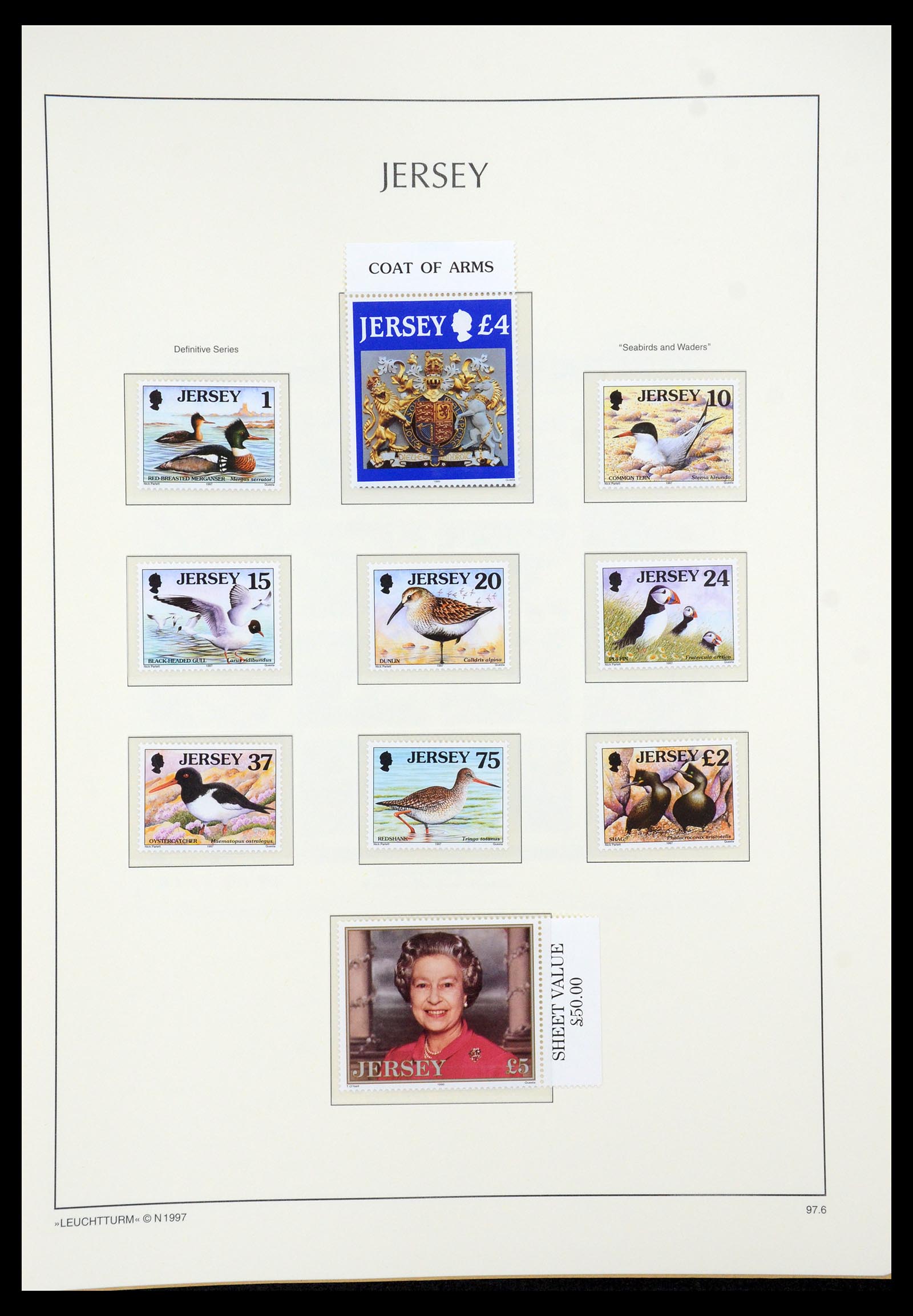 34958 095 - Postzegelverzameling 34958 Kanaaleilanden 1969-2007.